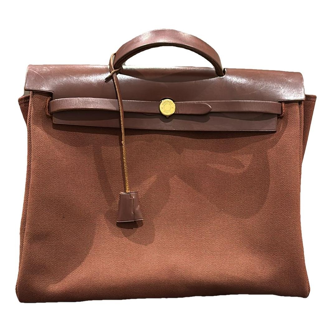 Herbag leather crossbody bag