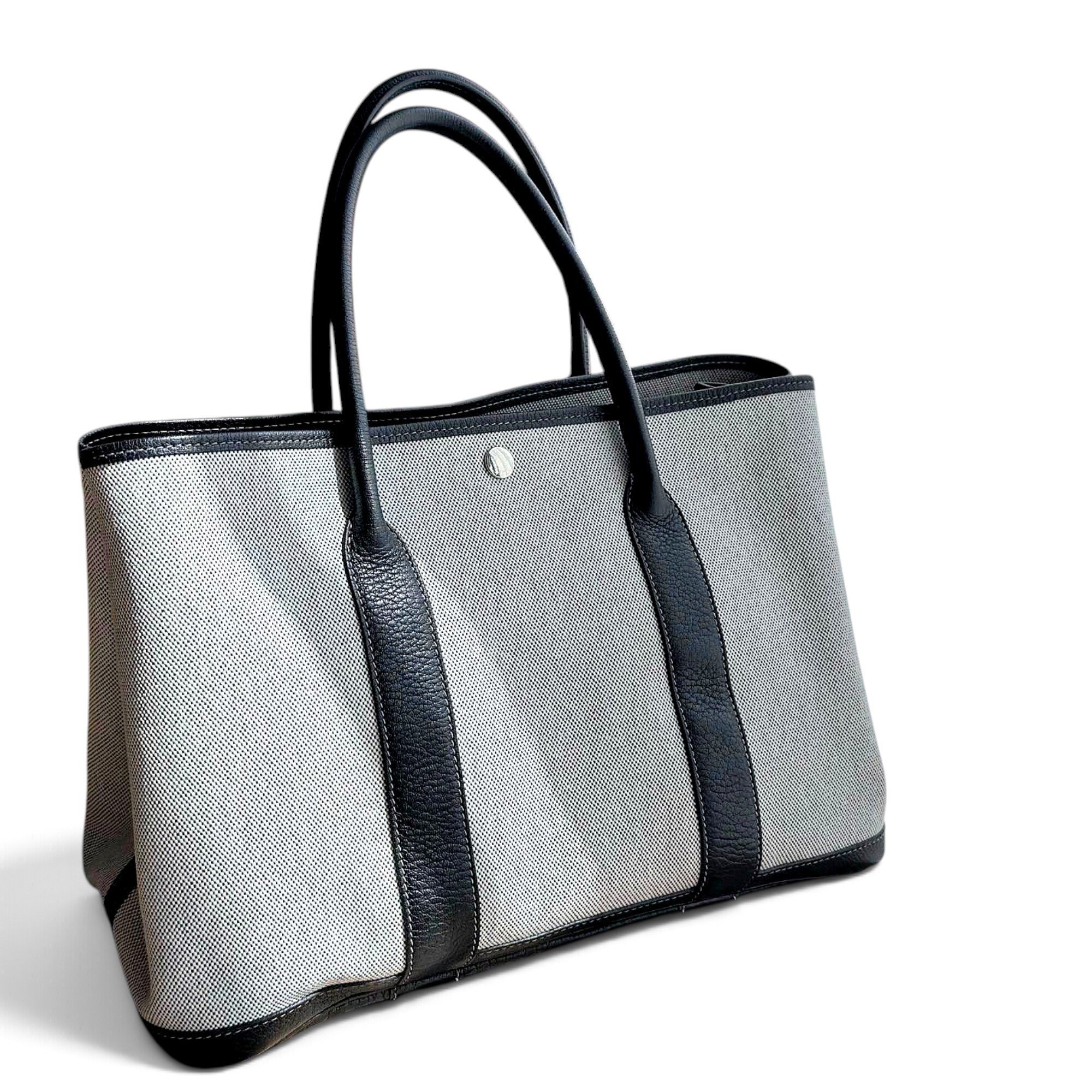 Garden Party leather handbag
