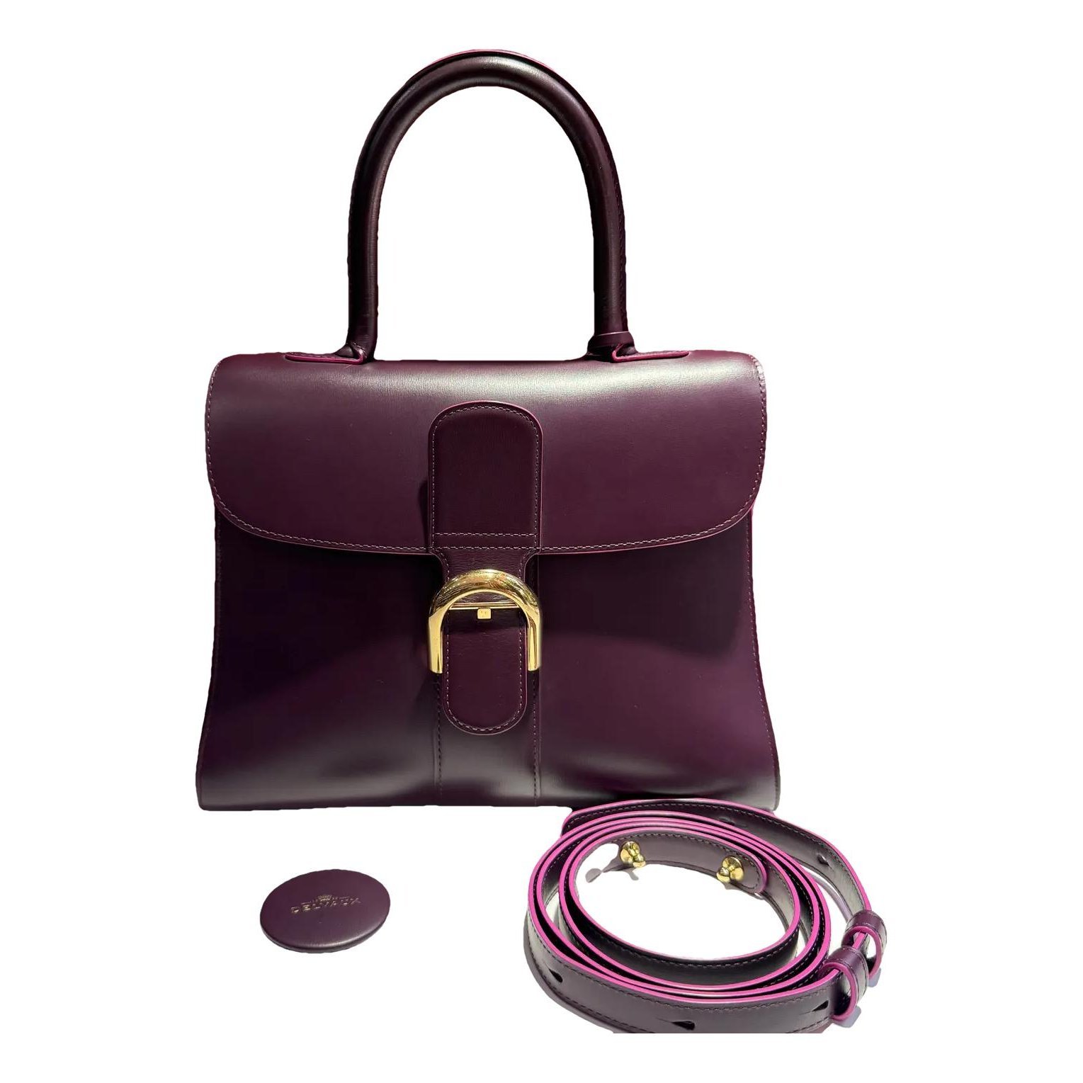 Brillant leather crossbody bag