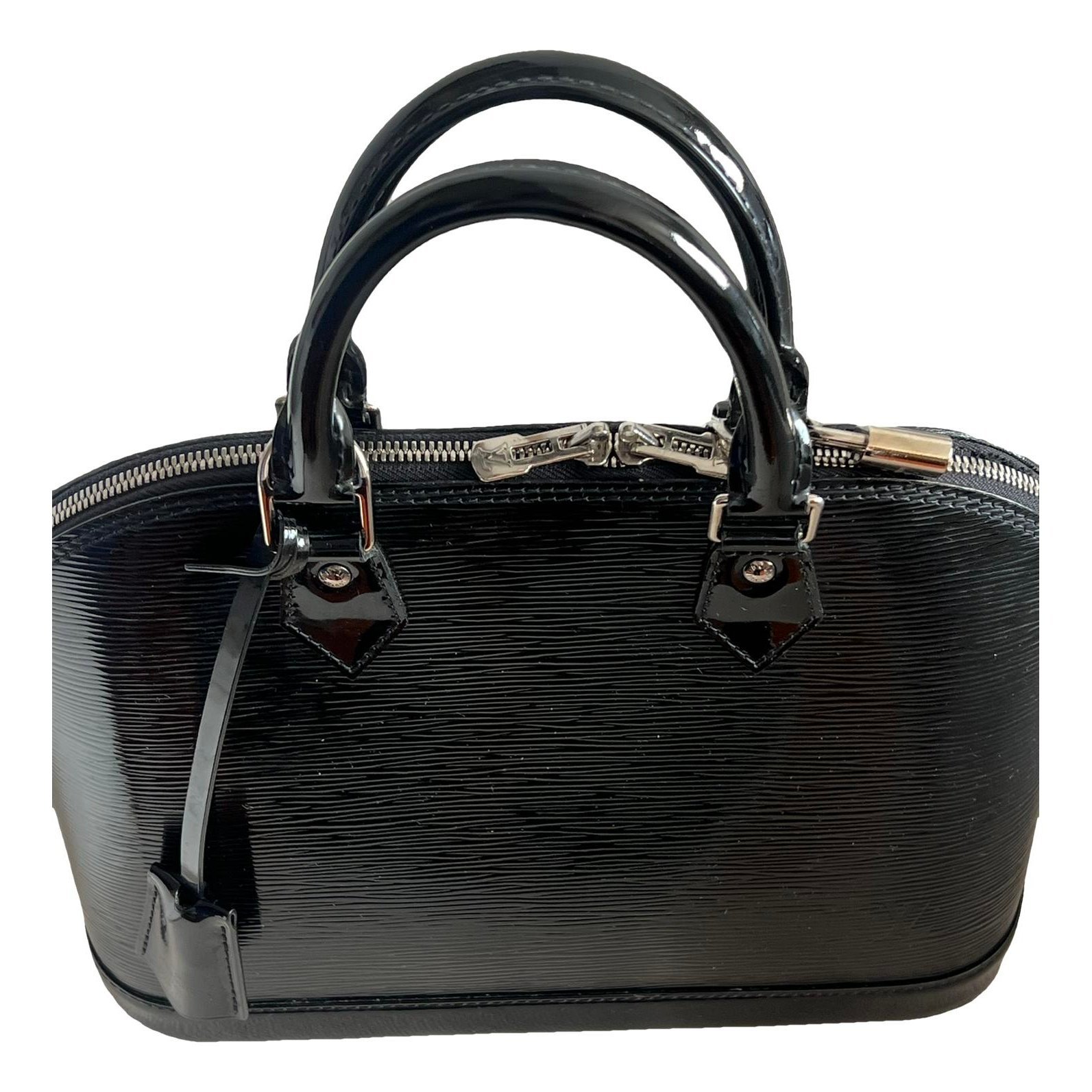 Alma patent leather handbag