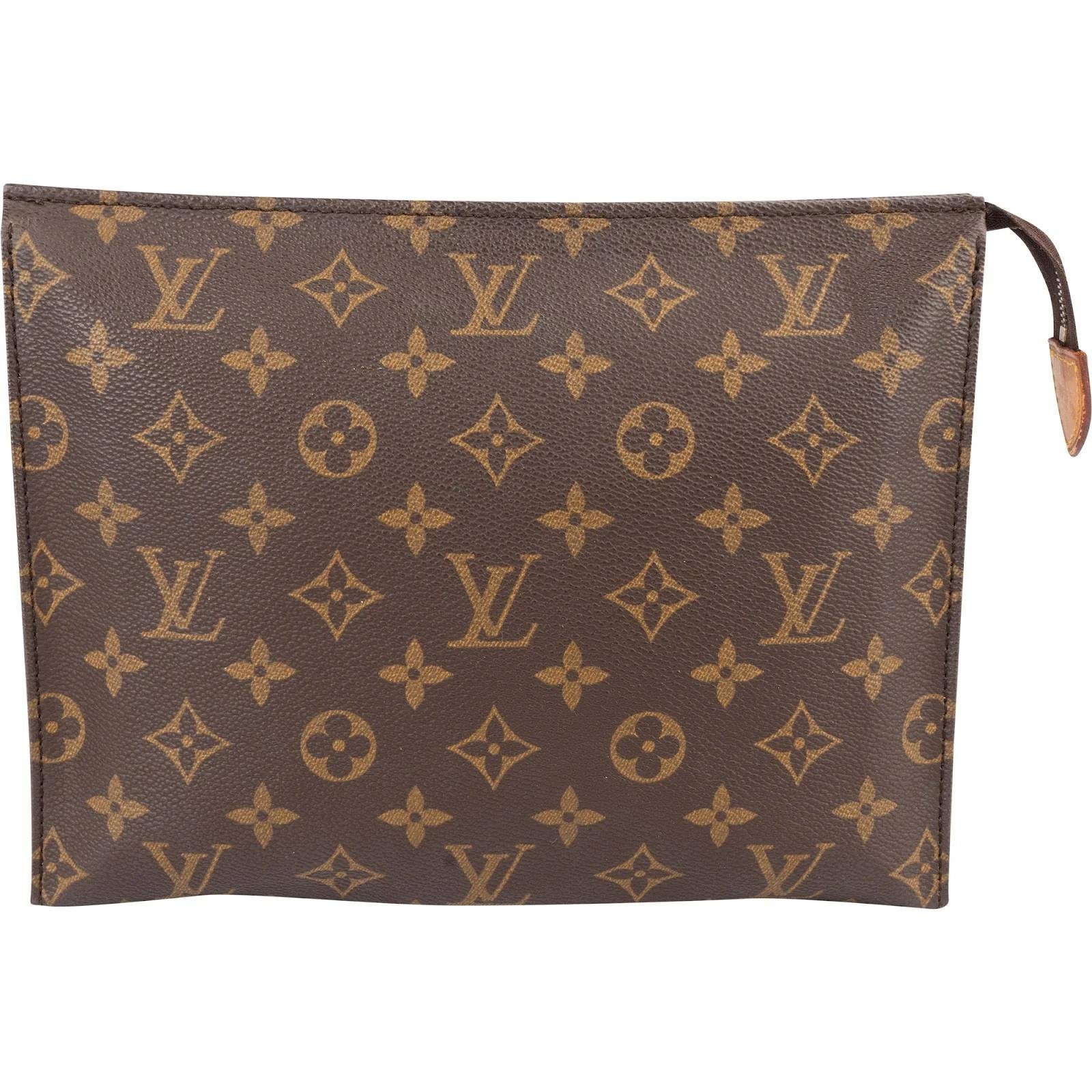 Poche toilette leather vanity case
