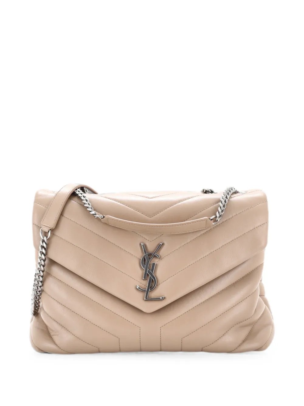 Loulou Matelasse Chevron Leather Medium shoulder bag