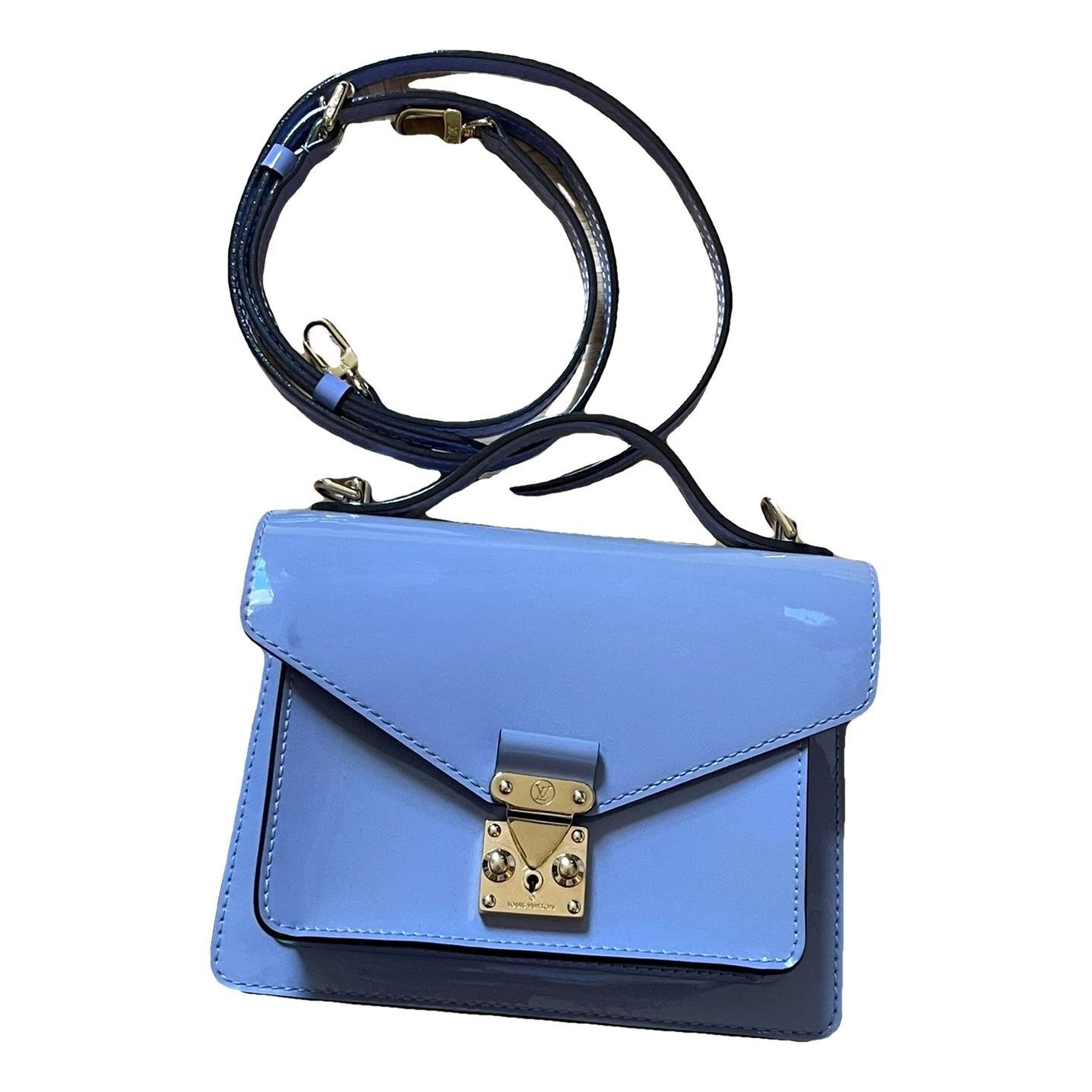 Monceau patent leather crossbody bag