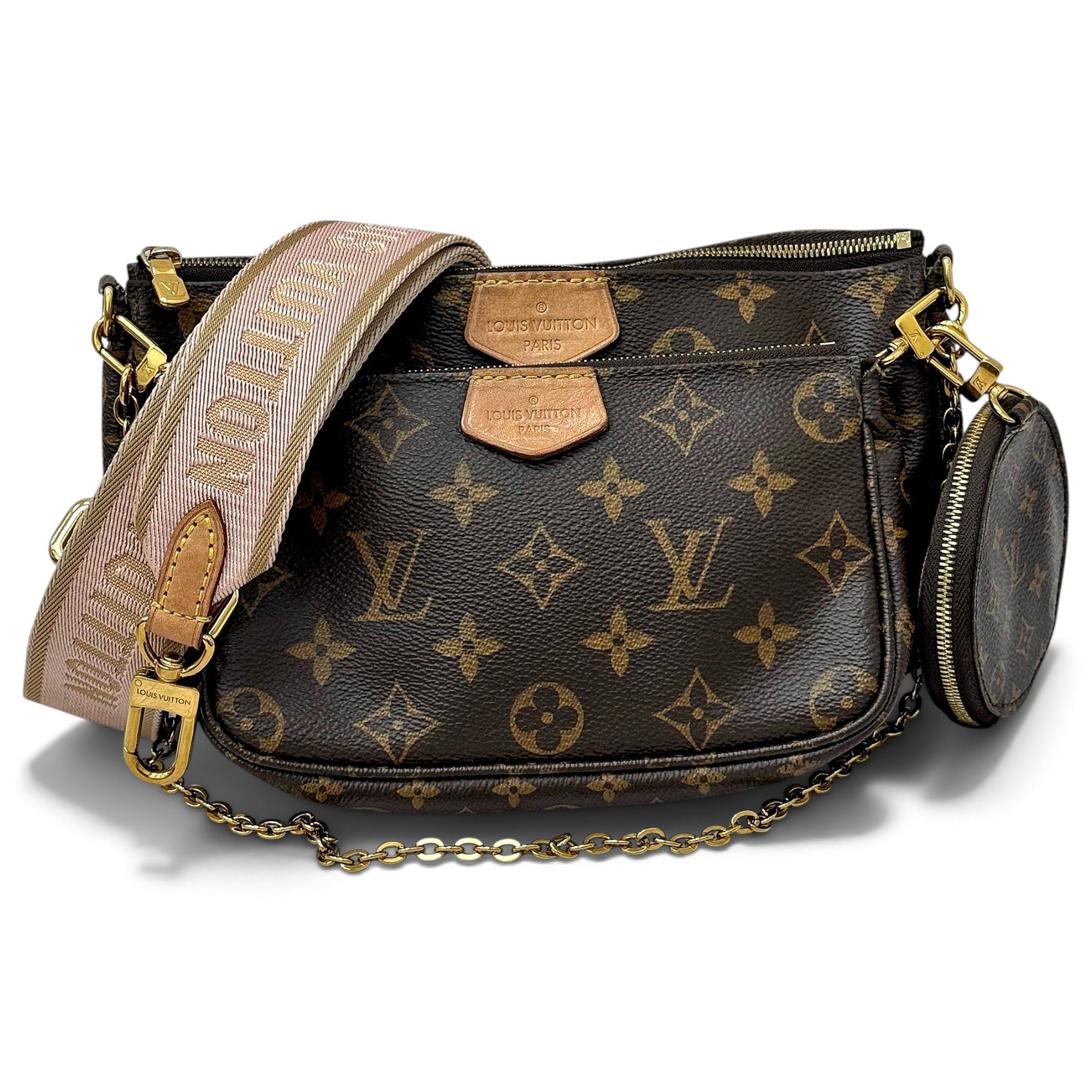 Multi Pochette Accessoires leather handbag