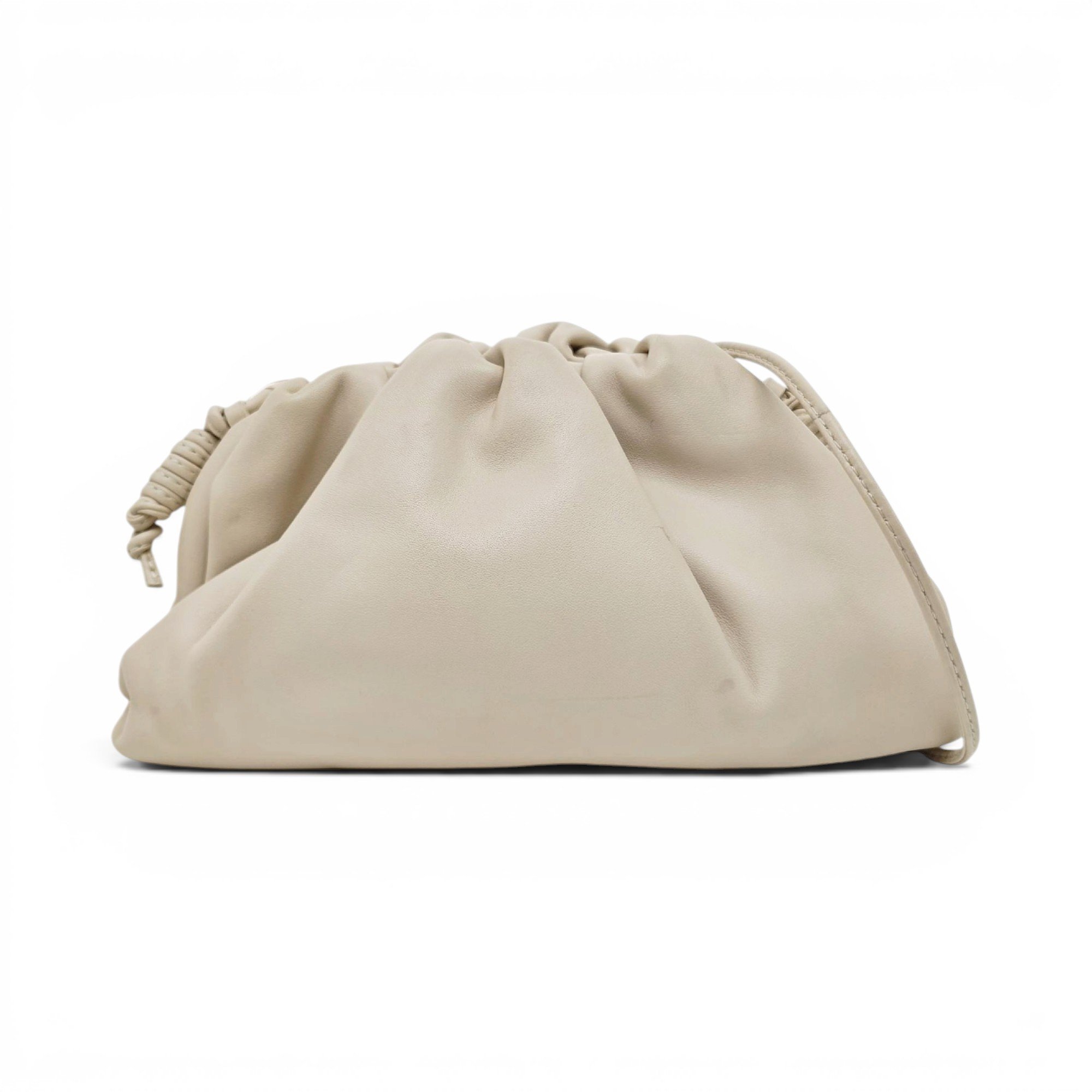 Pouch leather handbag