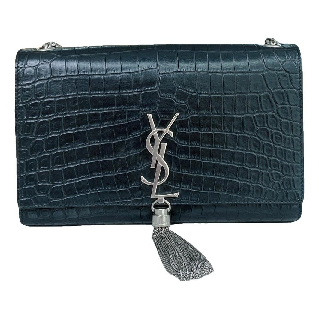 Pompom Kate leather handbag