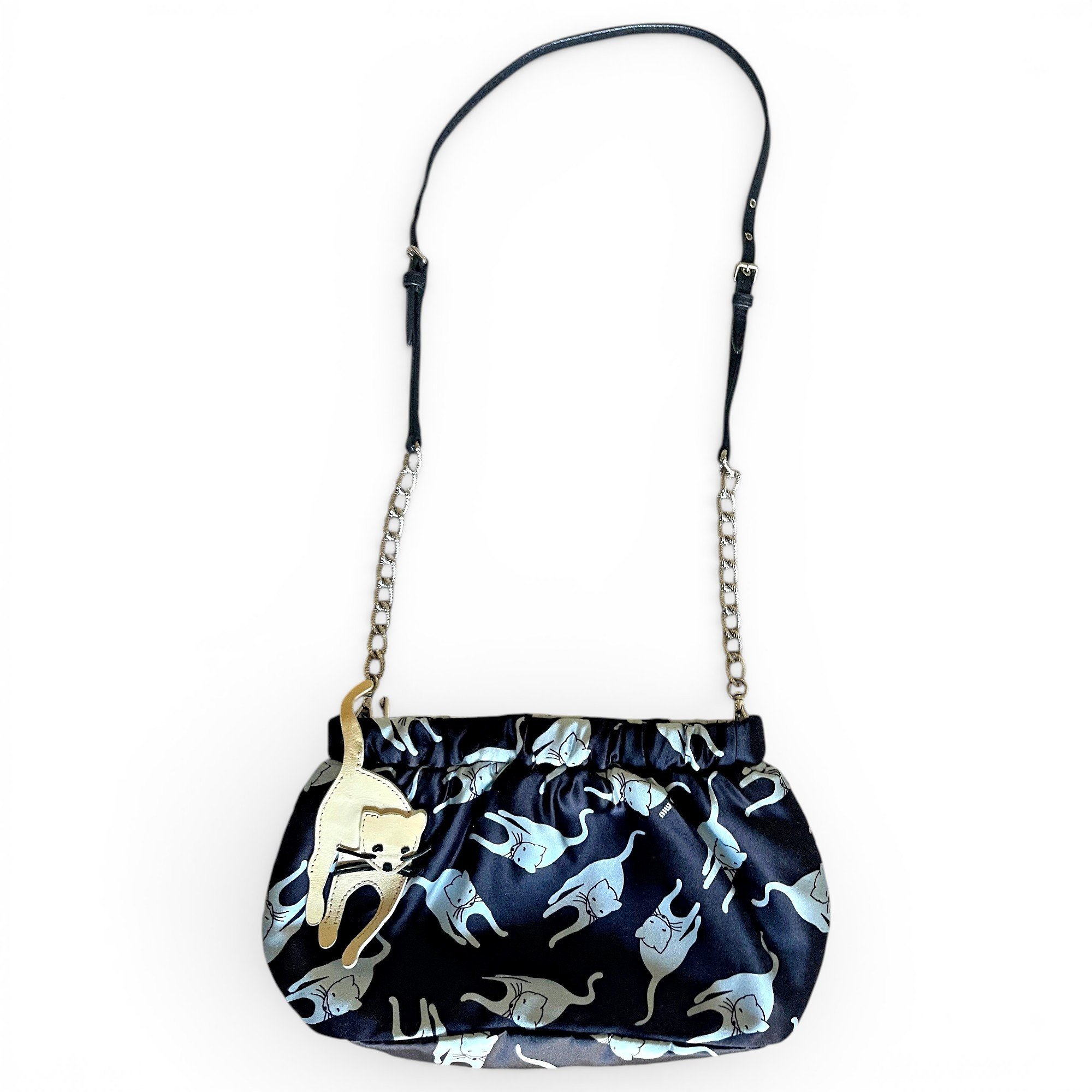 Silk handbag