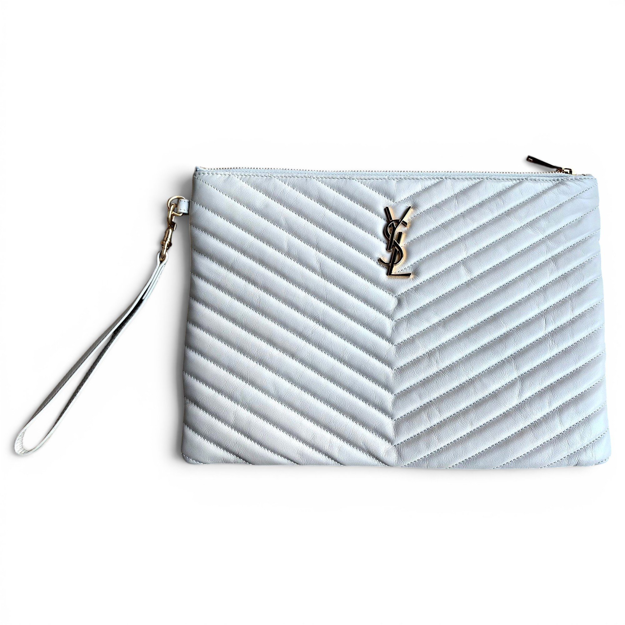 New Jolie leather clutch bag