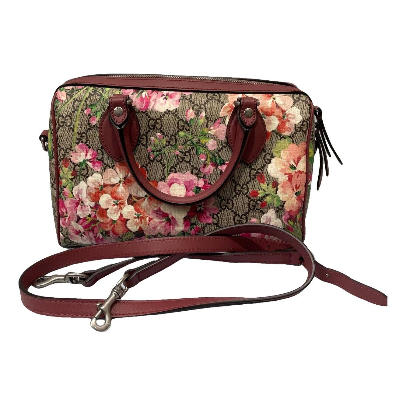 Boston leather handbag