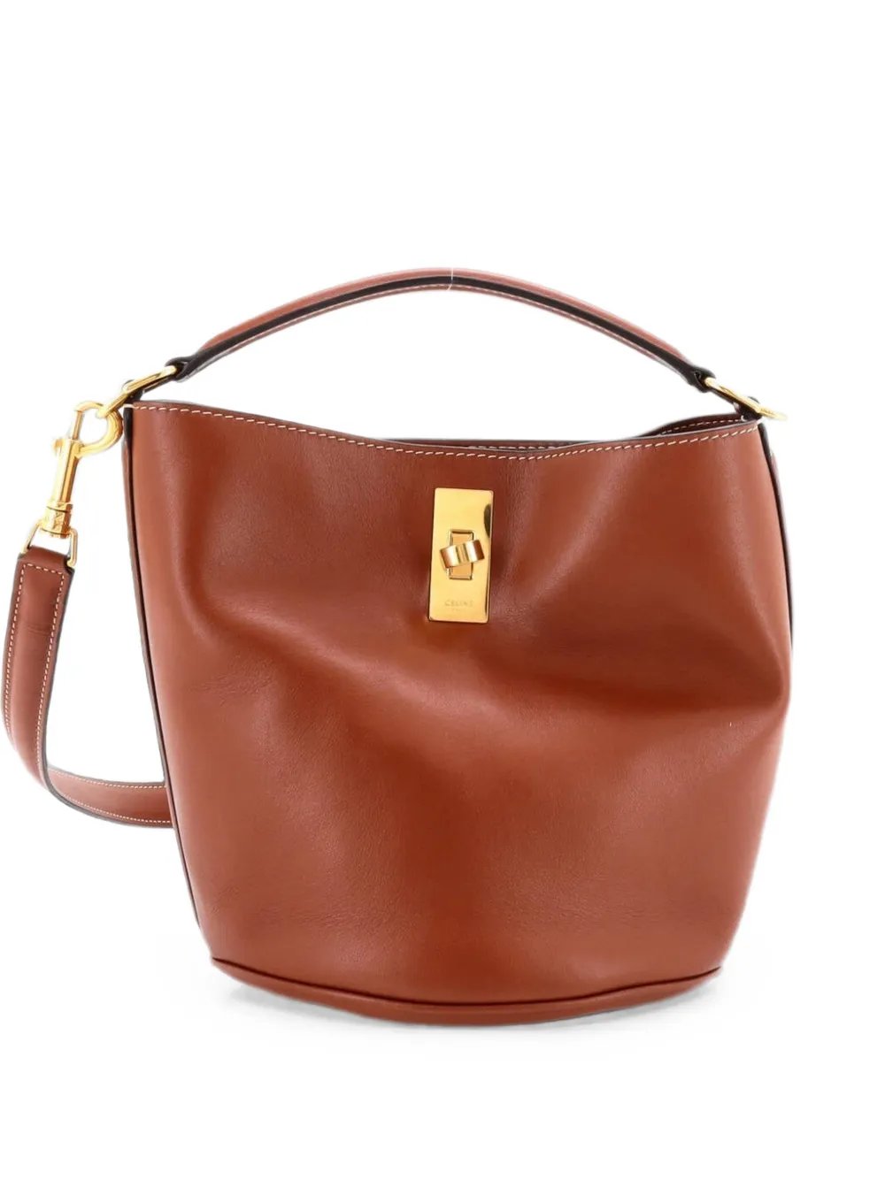 16 Bag Leather Teen bucket bag