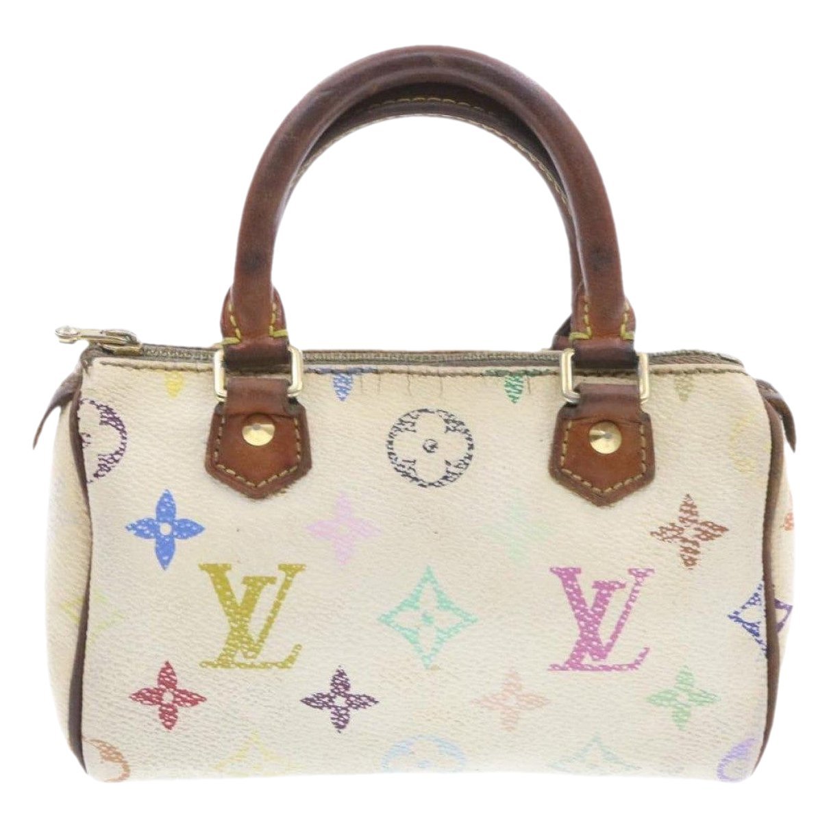Speedy leather handbag