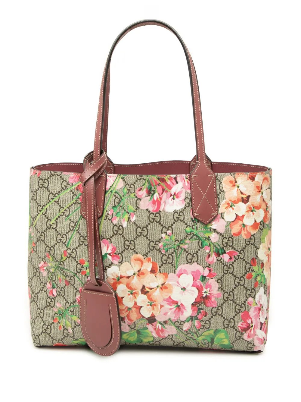2000-2015 Small GG Supreme Blooms Reversible tote bag