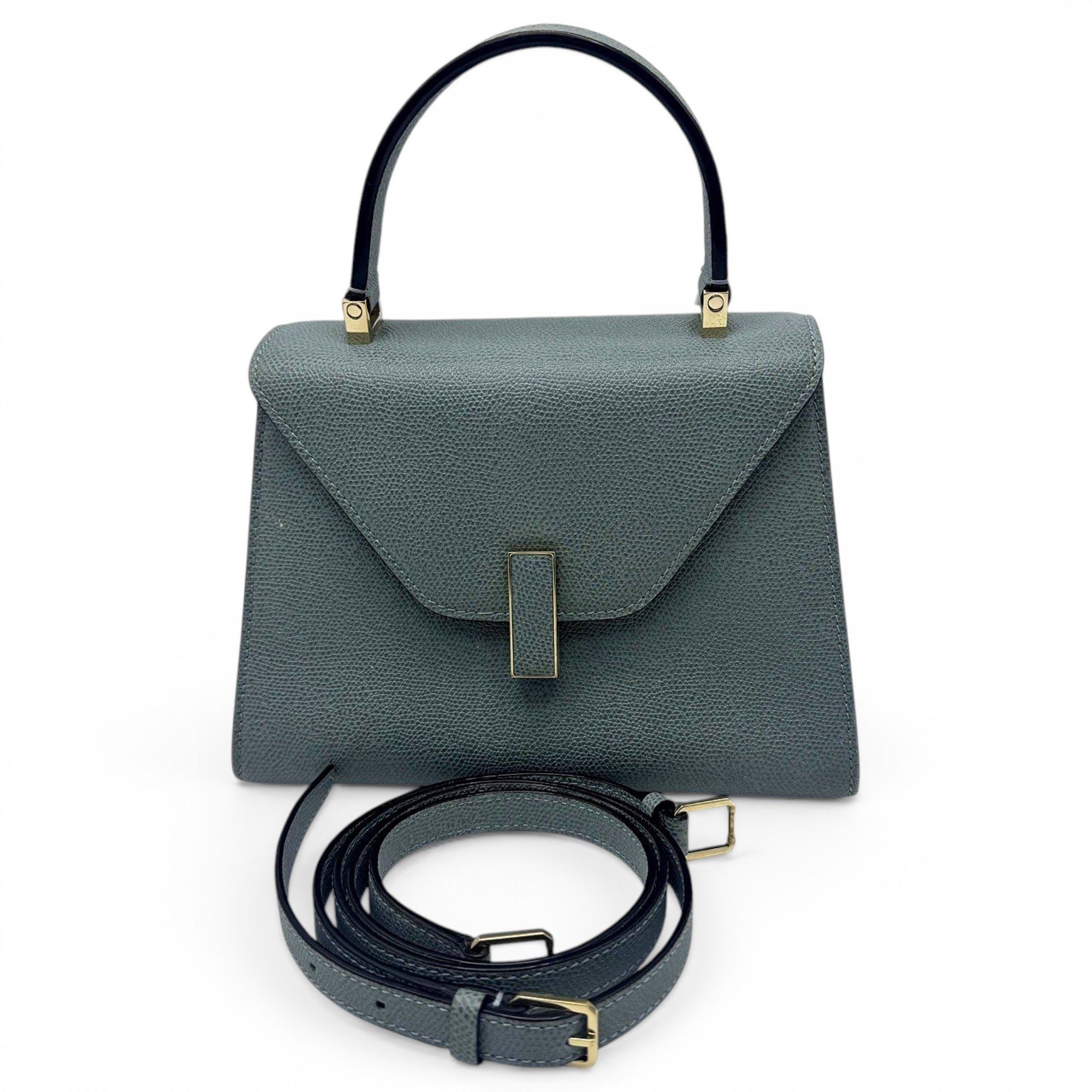 Iside leather handbag