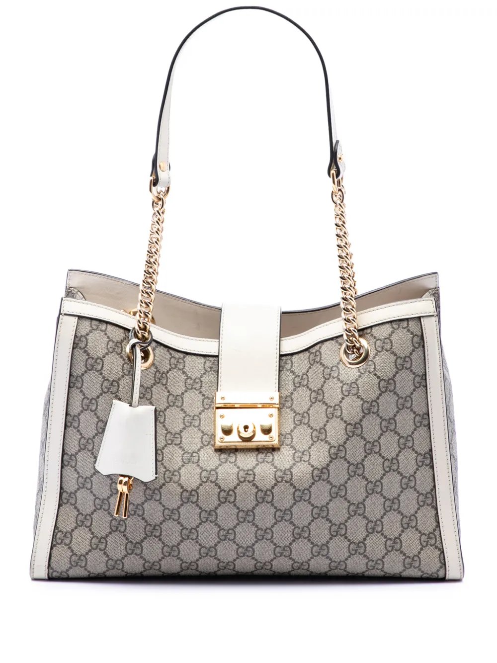 2016-2026 Medium GG Supreme Padlock tote bag