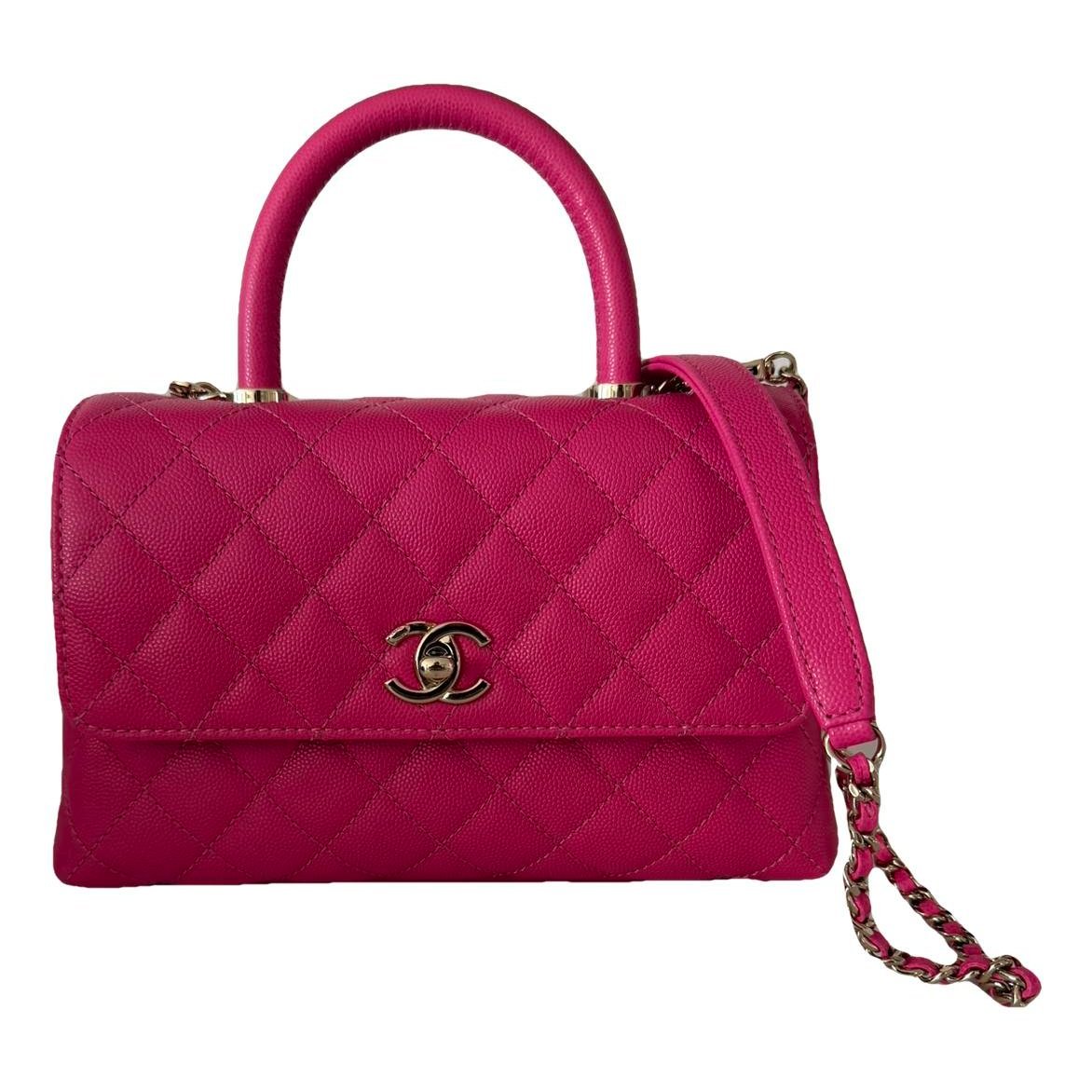 Coco Handle leather handbag