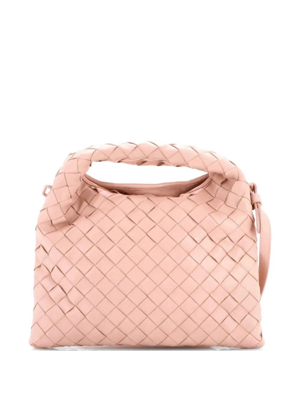 Hop Top Handle Bag Intrecciato Nappa Mini satchel