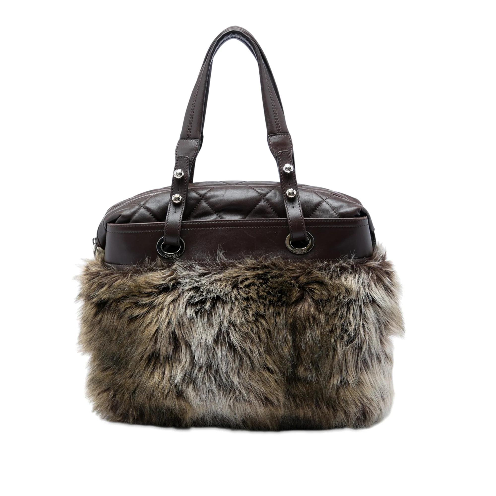 Paris-Biarritz pony-style calfskin handbag