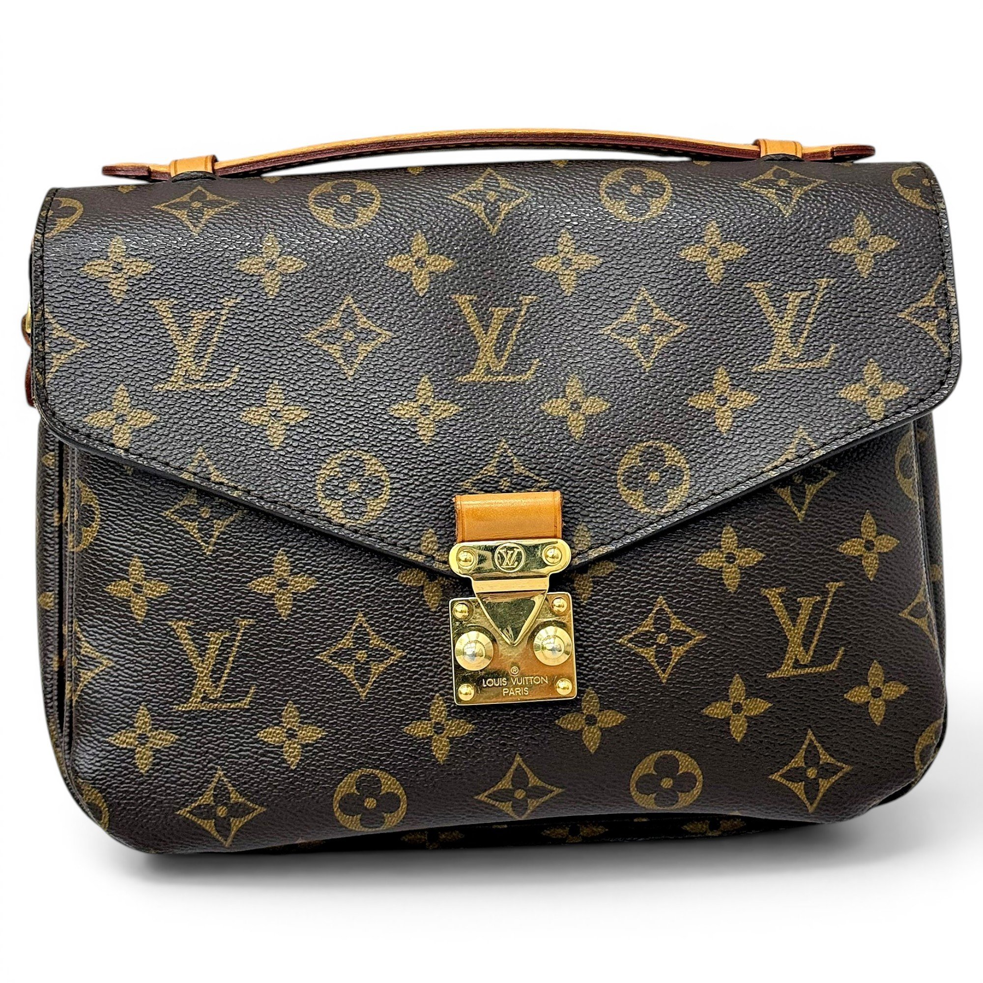 Metis leather handbag