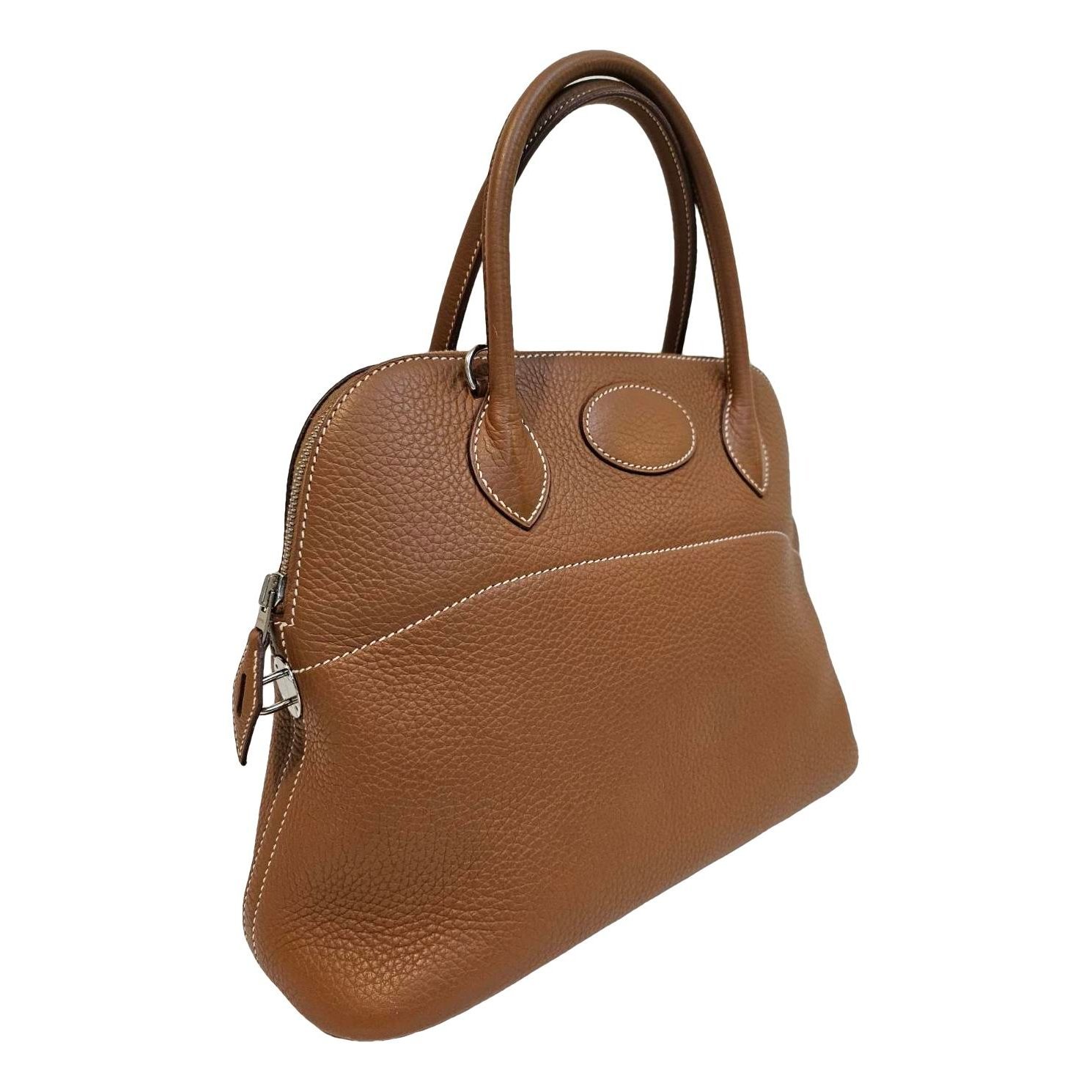 Bolide leather handbag