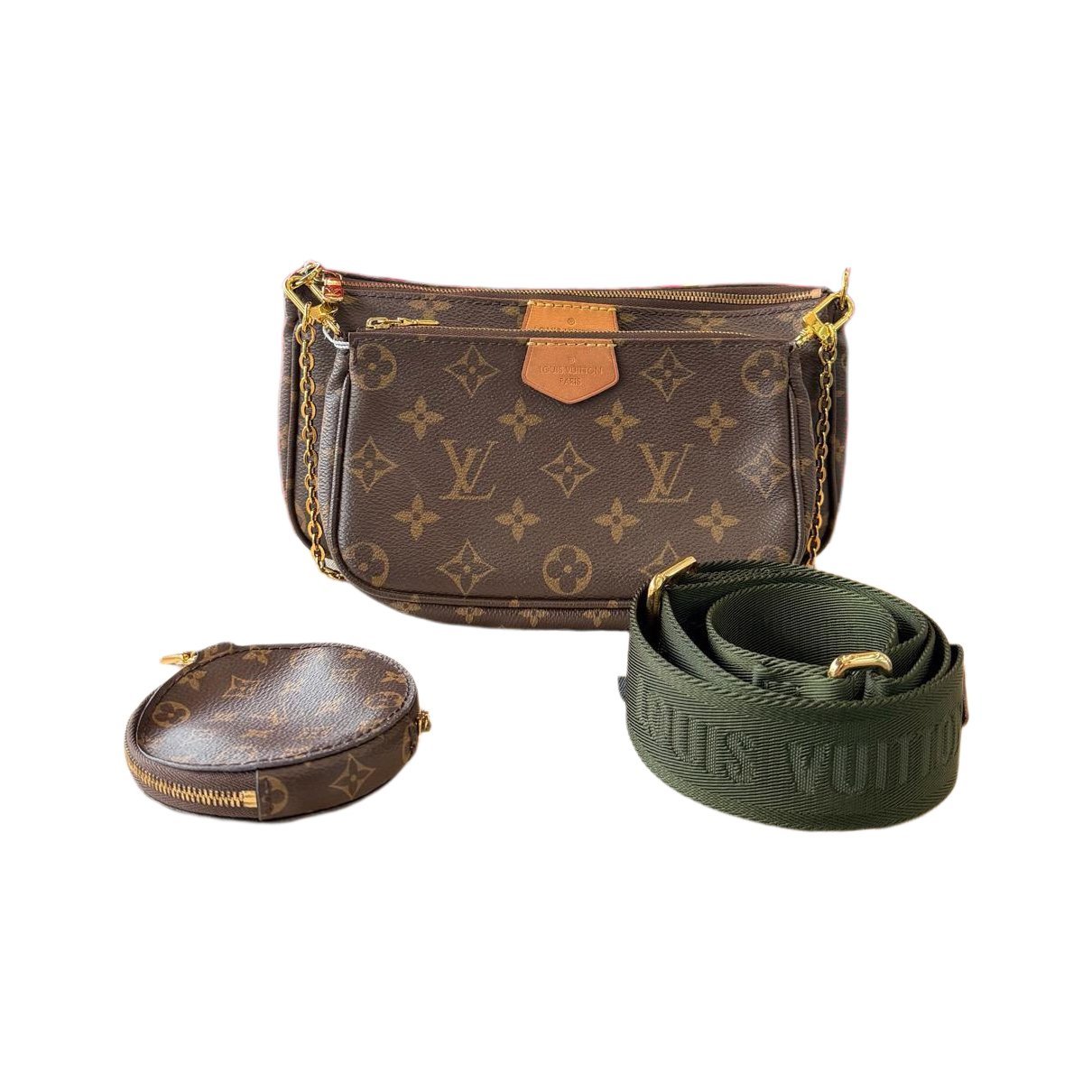 Multi Pochette Accessoires leather handbag