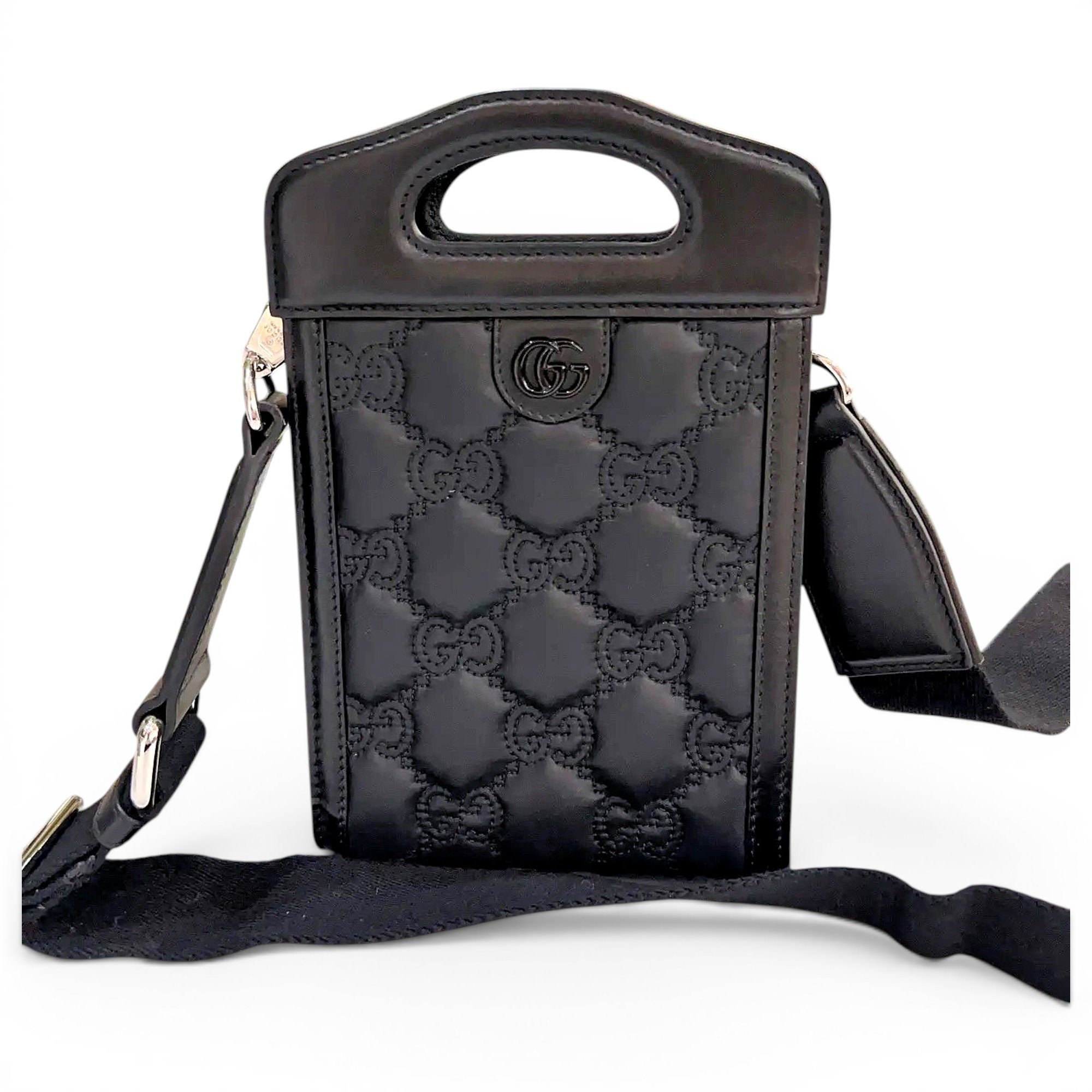Ophidia Cut Out leather crossbody bag
