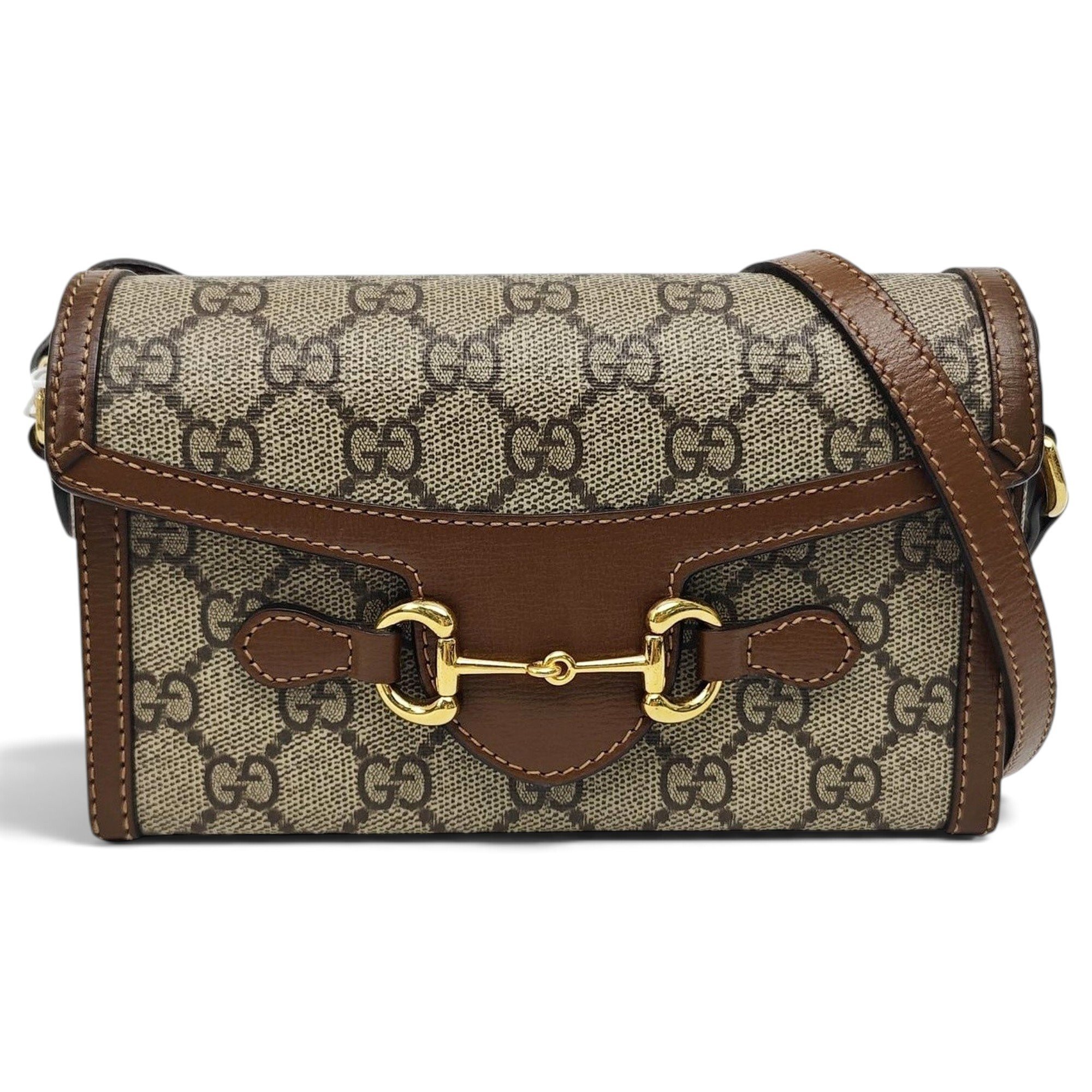 Handle Horsebit 1955 leather handbag