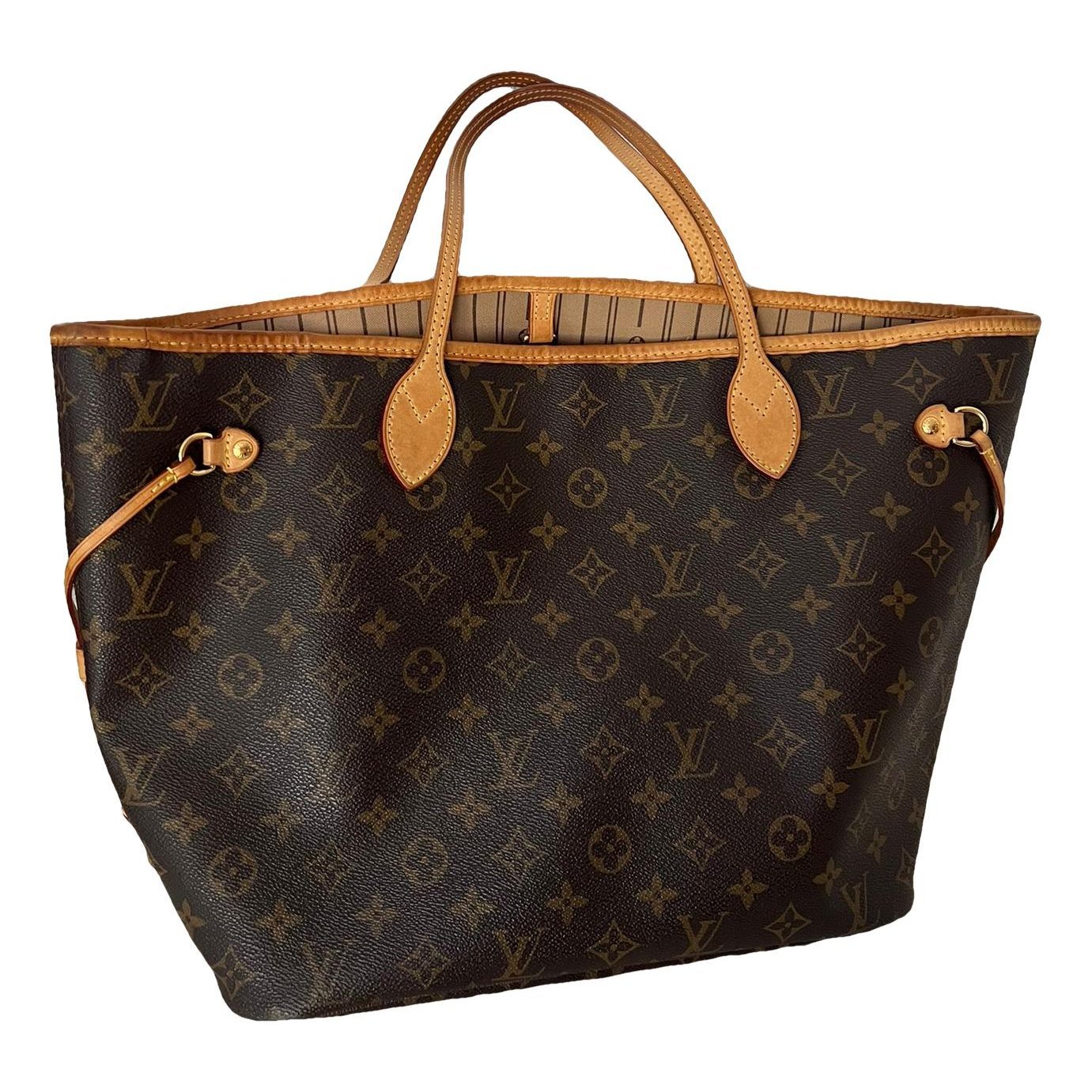 Neverfull leather tote