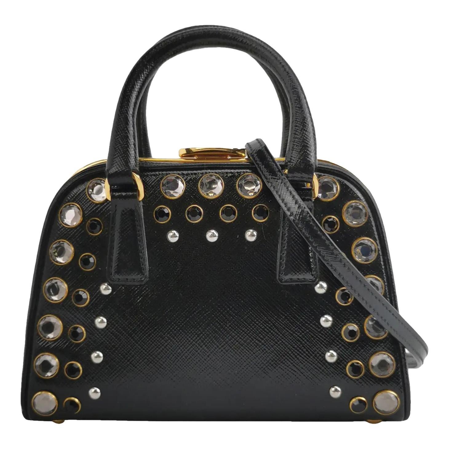 Leather crossbody bag