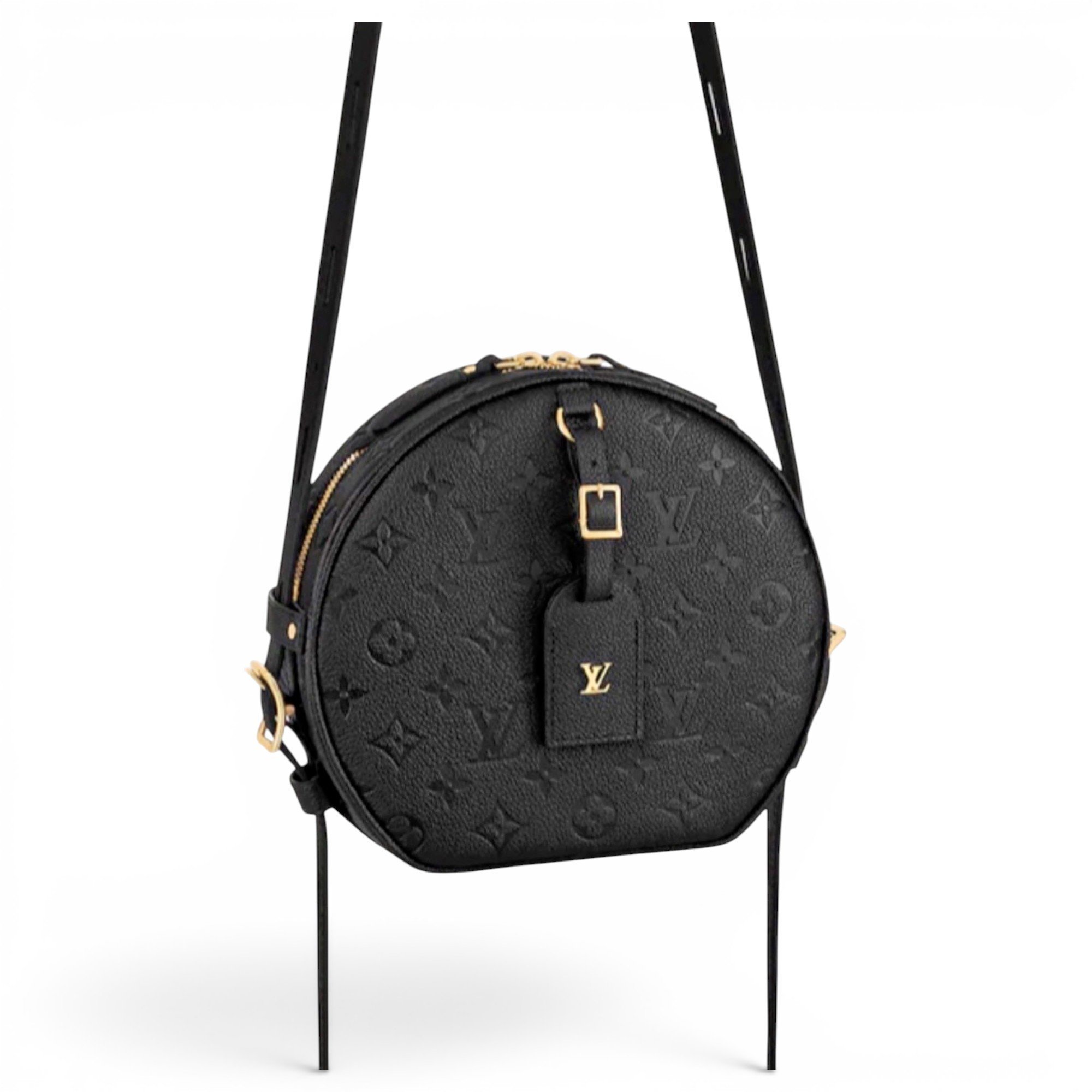 Boîte chapeau souple leather crossbody bag