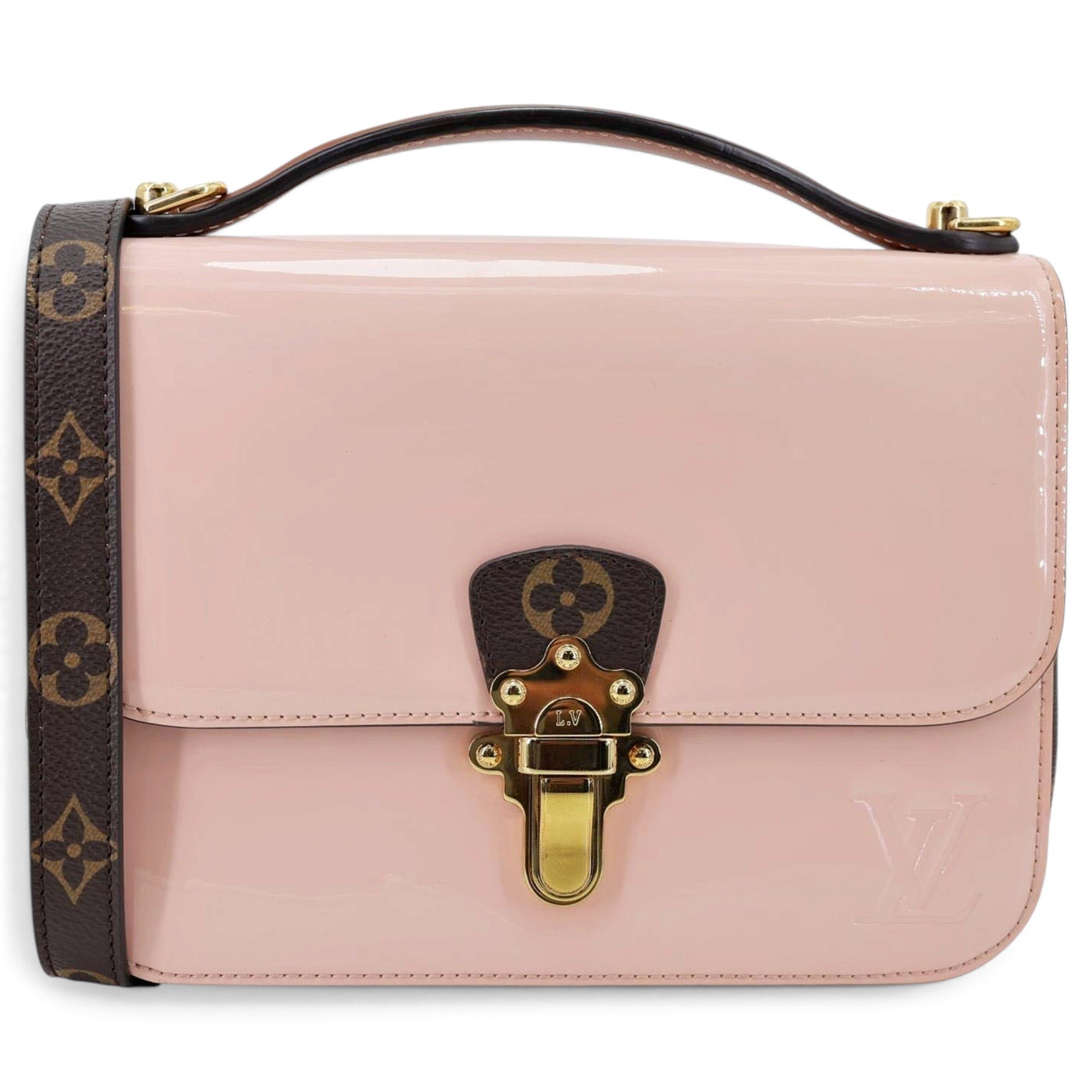 Cherrywood leather crossbody bag