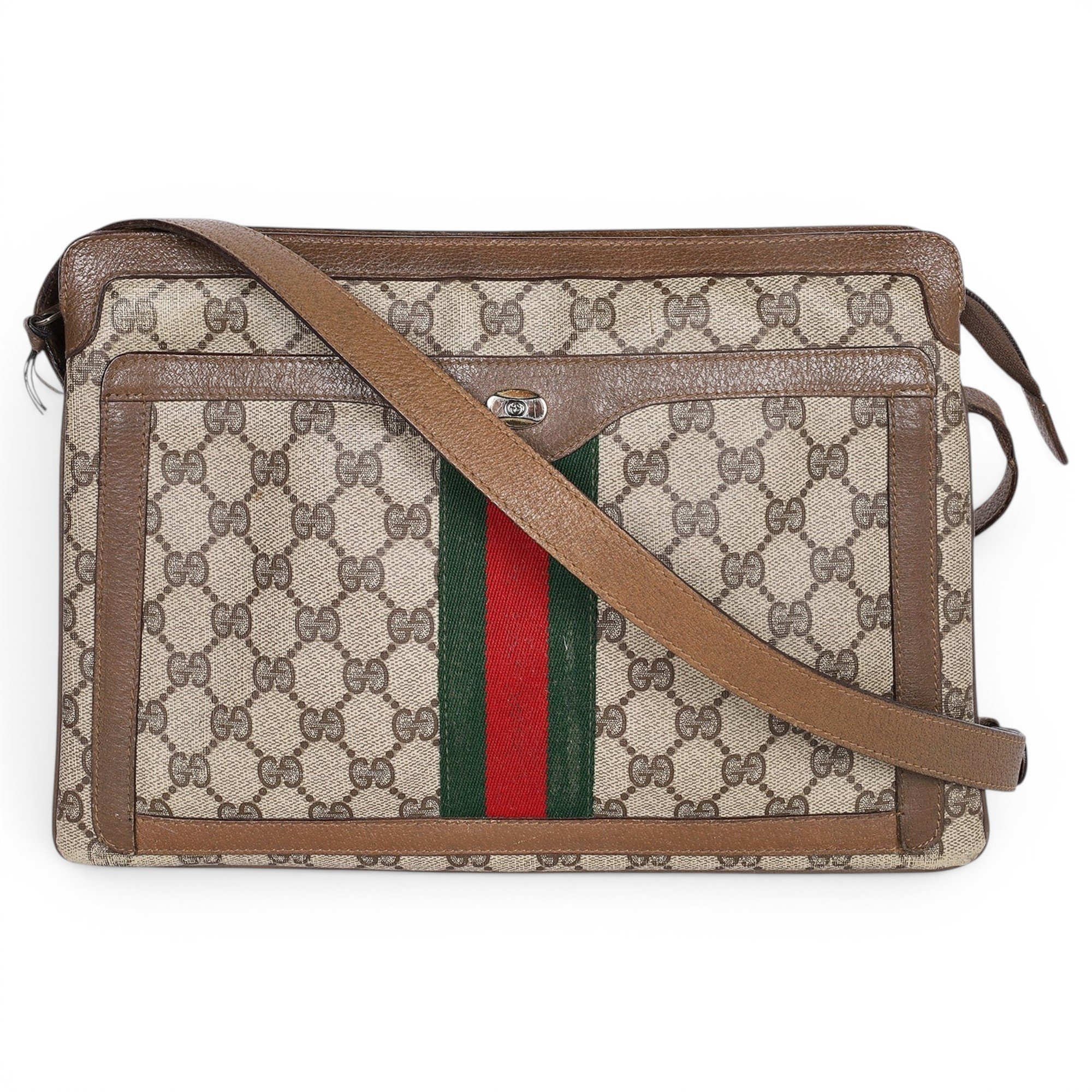 Ophidia leather handbag