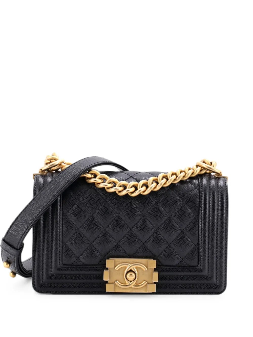 Boy Flap Bag Quilted Caviar Small crossbody bag