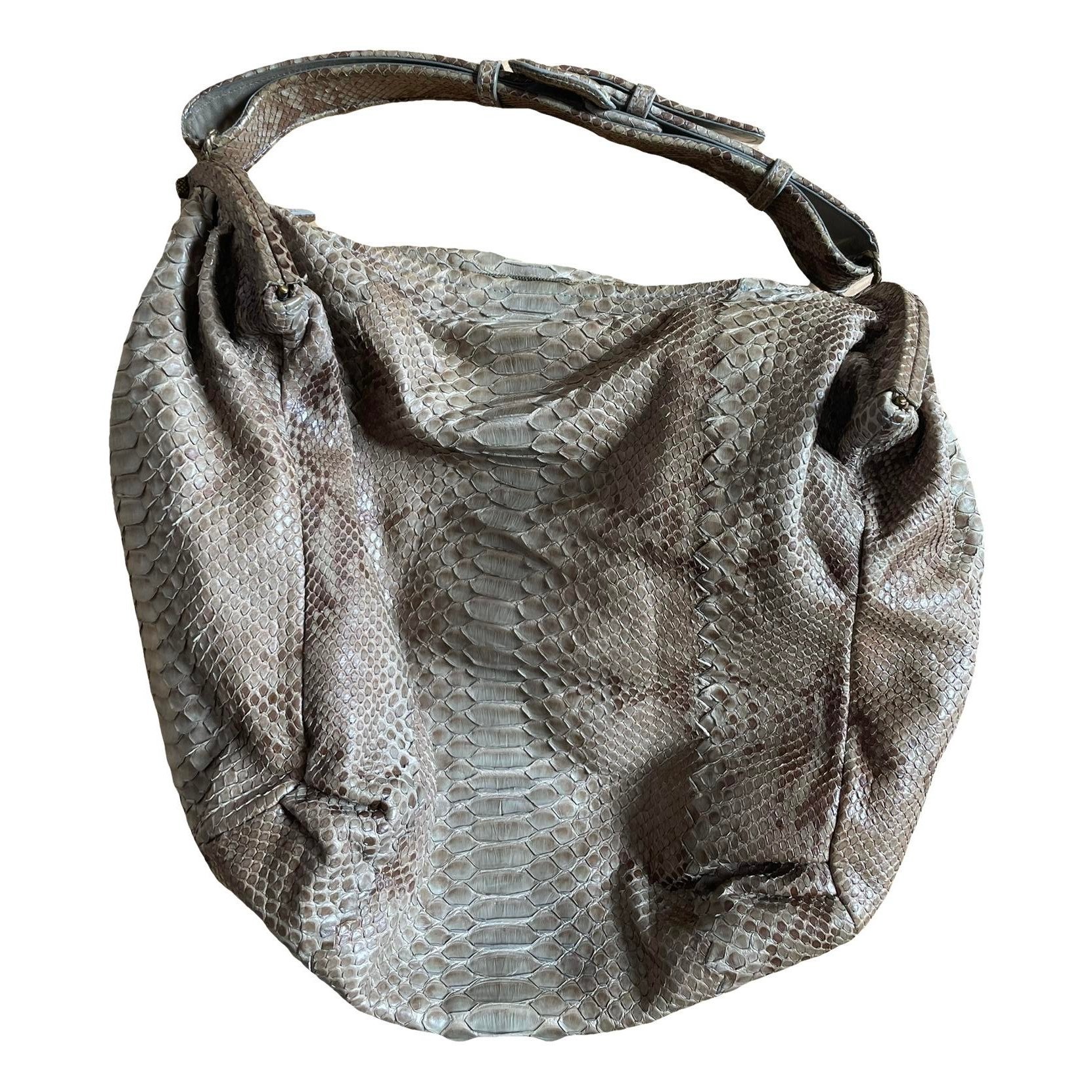 Leather tote