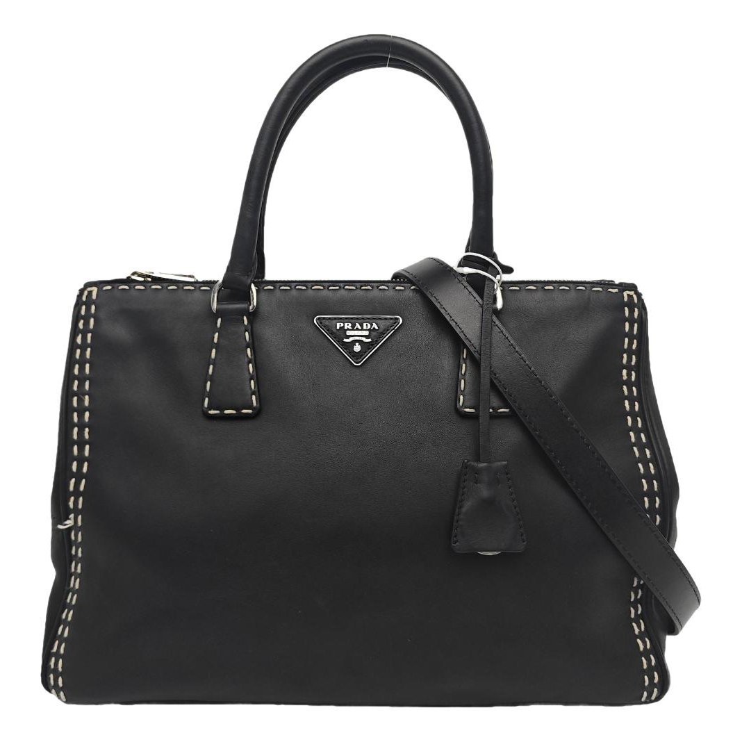 Galleria leather handbag