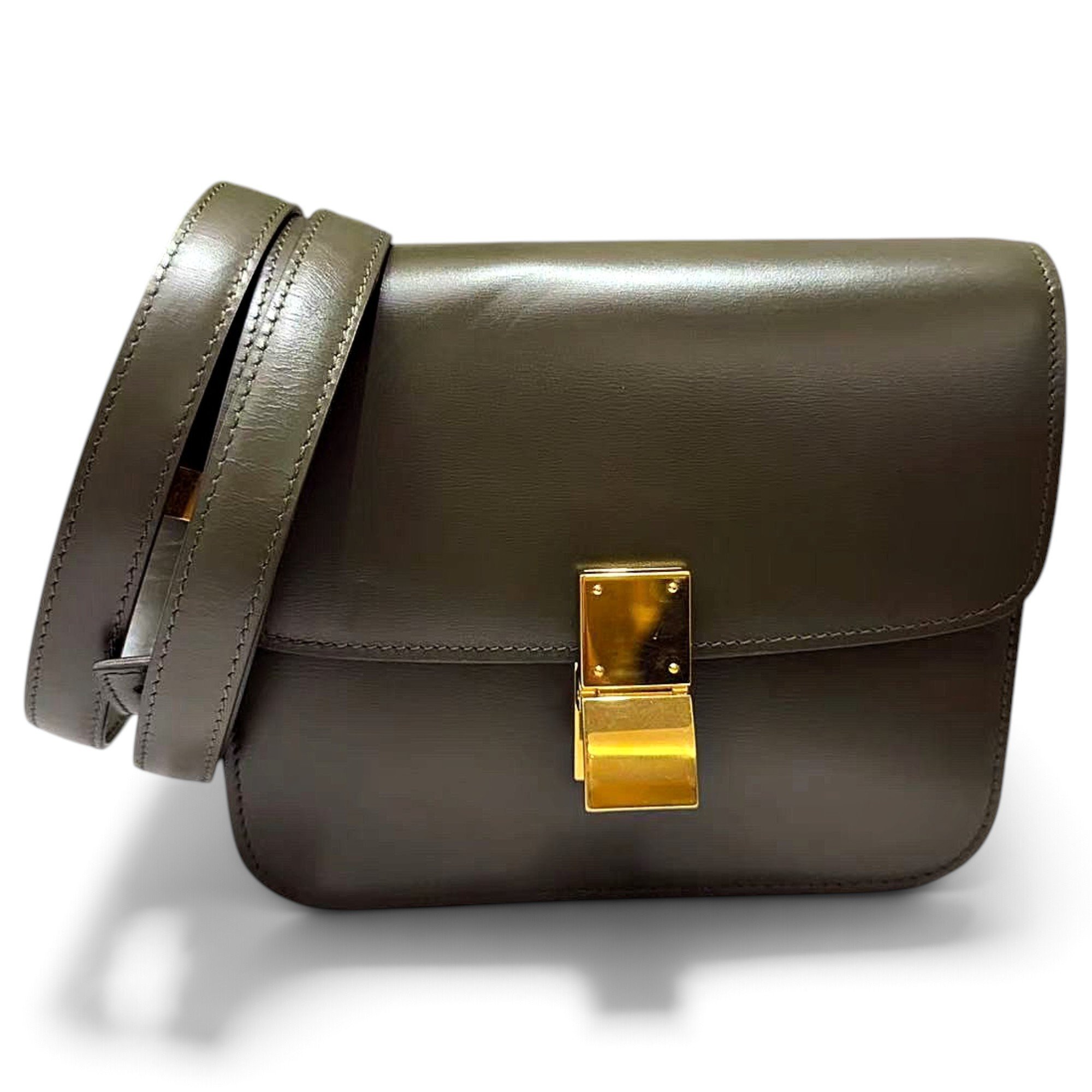 Classic leather handbag