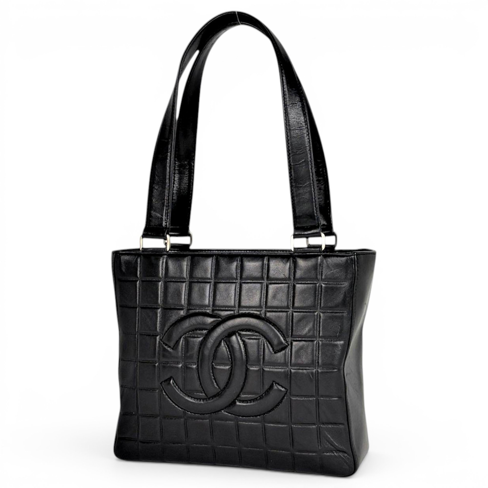 Leather tote