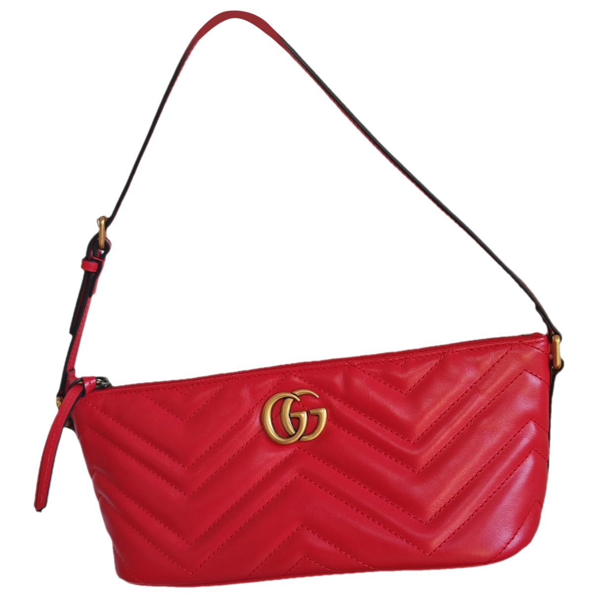 GG Marmont Zip leather handbag
