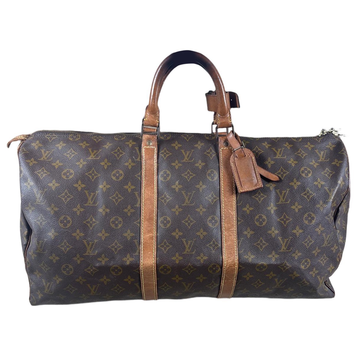 Louis Vuitton Keepall leather 48h bag