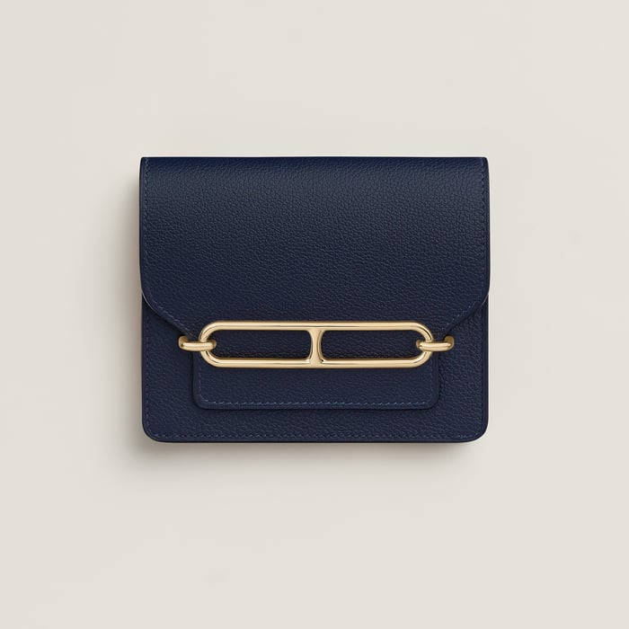 Bleu Nuit Roulis Slim Wallet