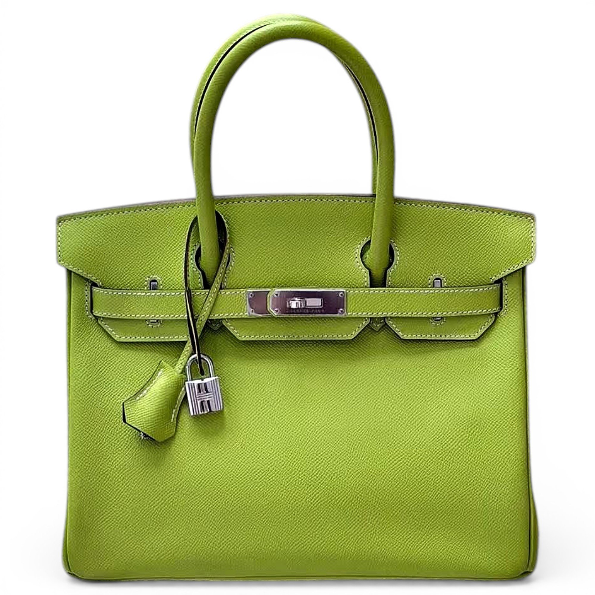 Birkin 30 leather handbag