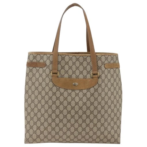 Leather tote