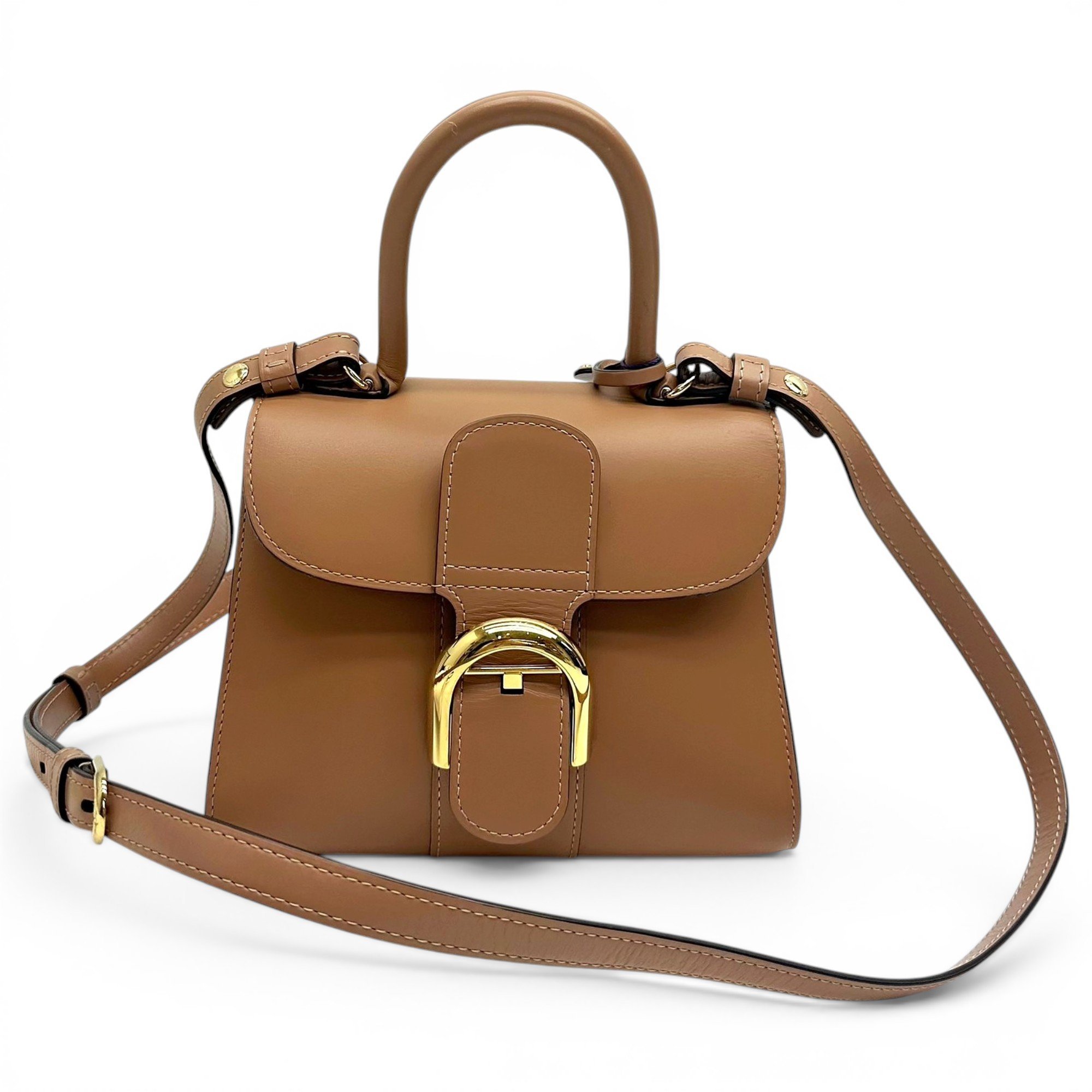Brillant leather handbag