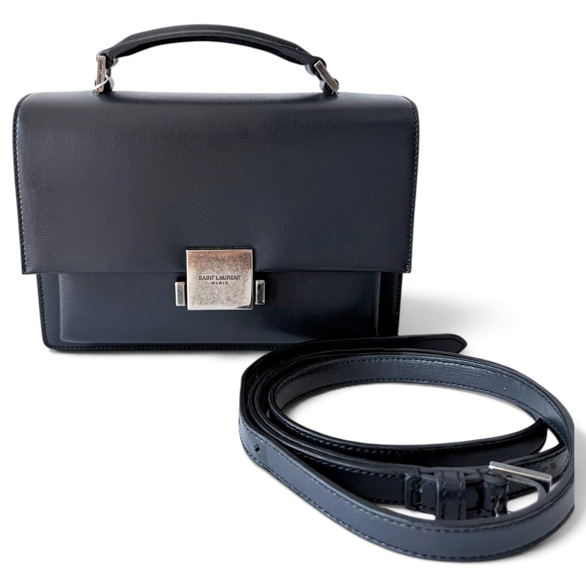 Sunset leather satchel