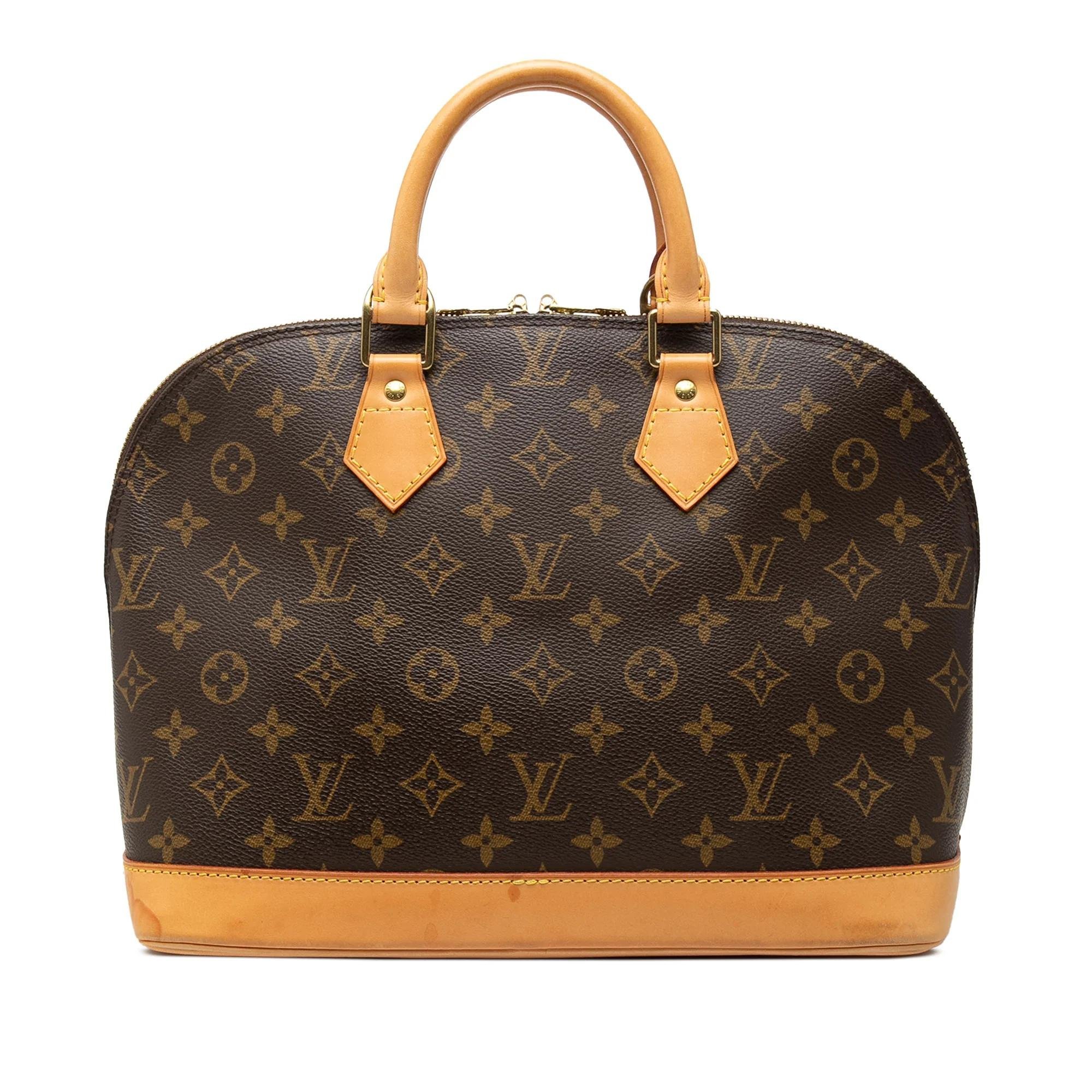 Alma leather handbag