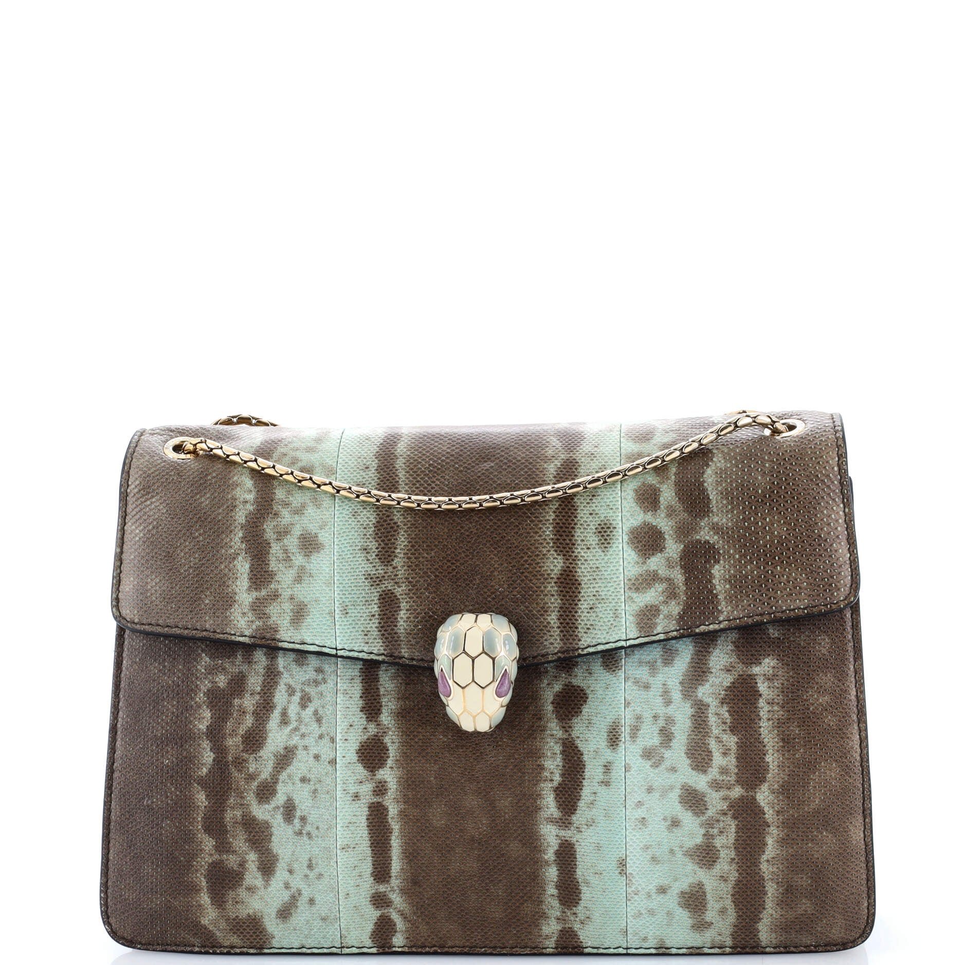 Bvlgari Serpenti Forever Shoulder Bag Karung Medium