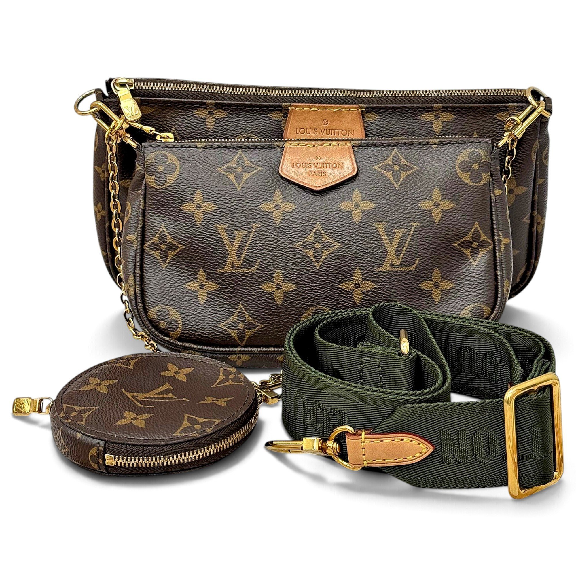 Multi Pochette Accessoires leather handbag