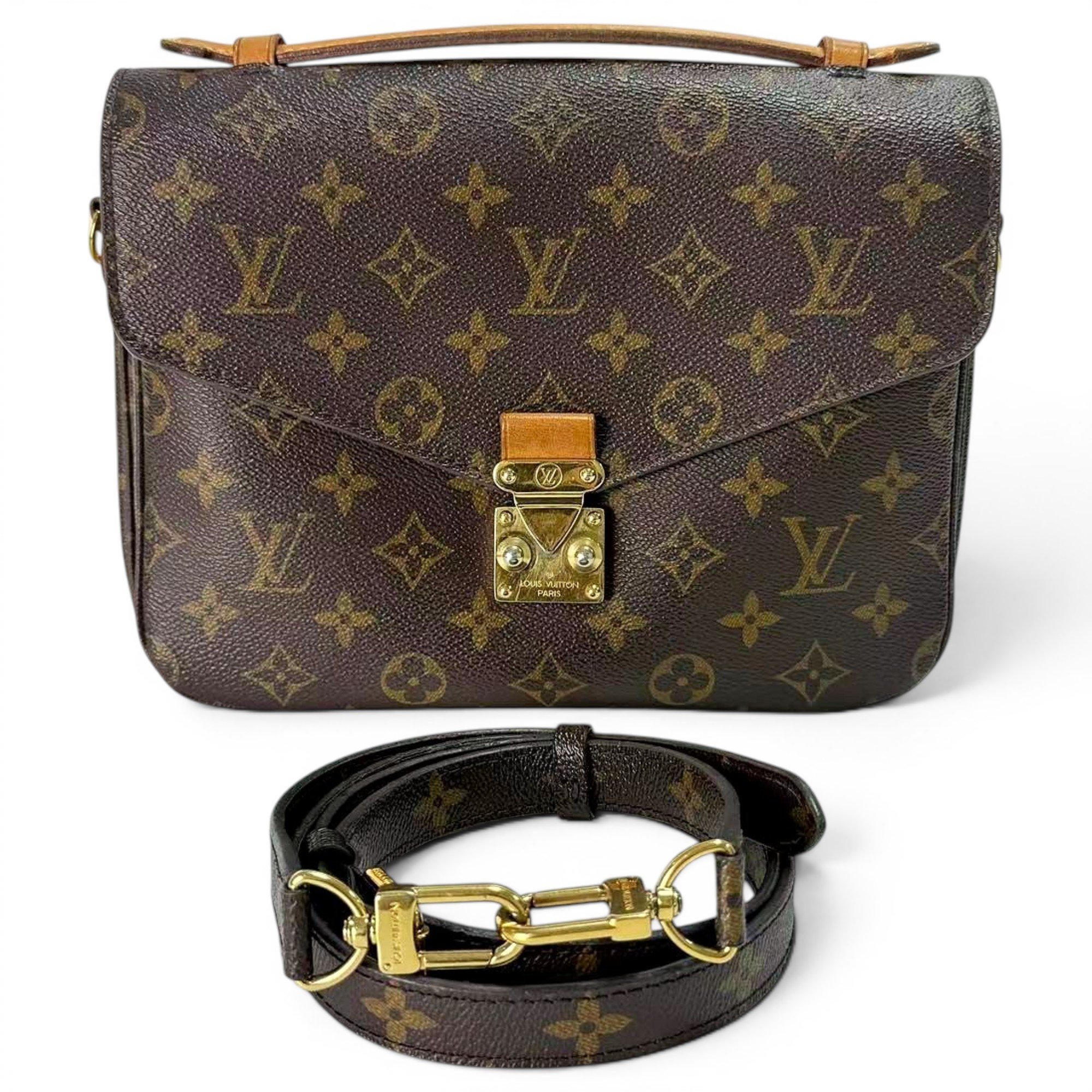 Metis leather crossbody bag