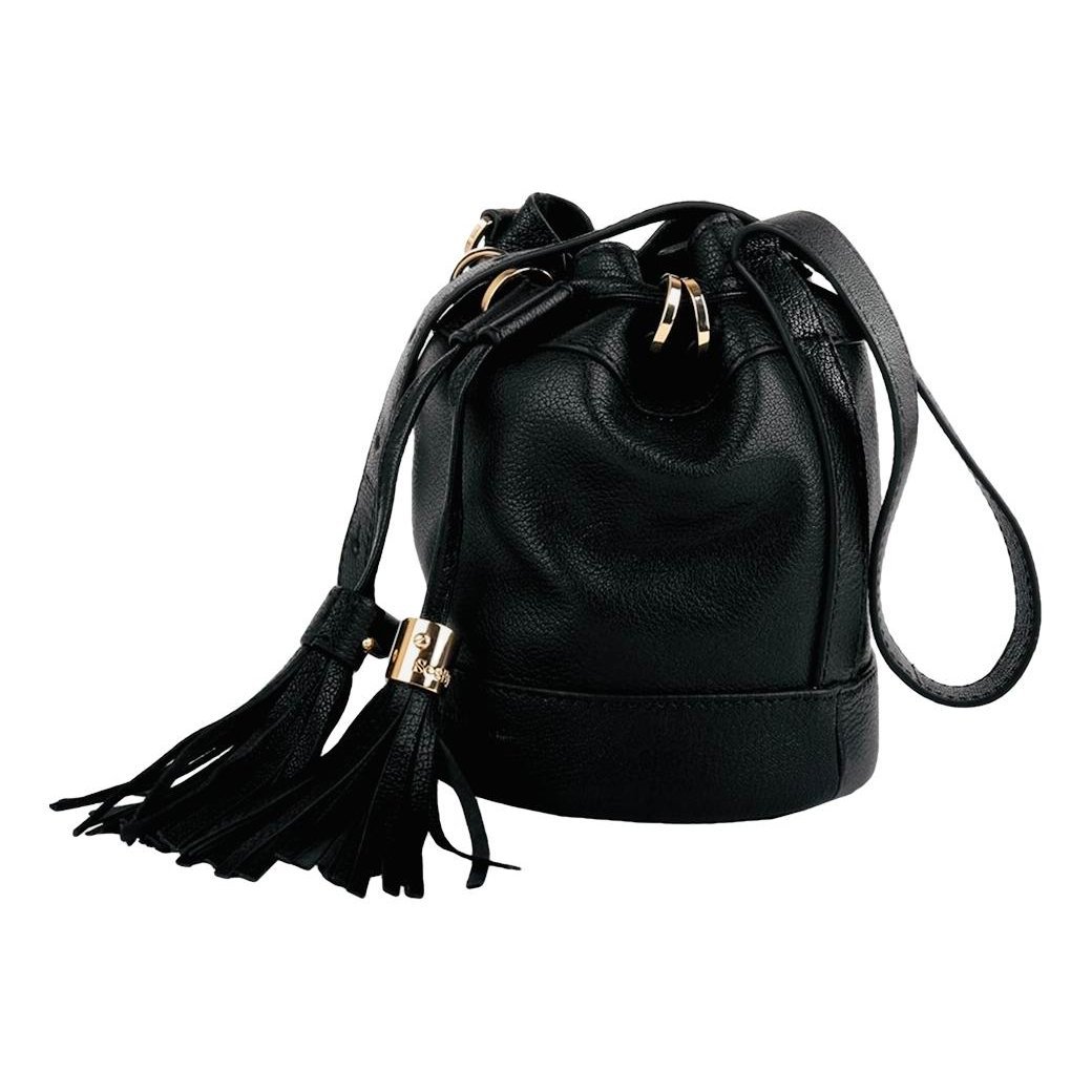 Leather backpack