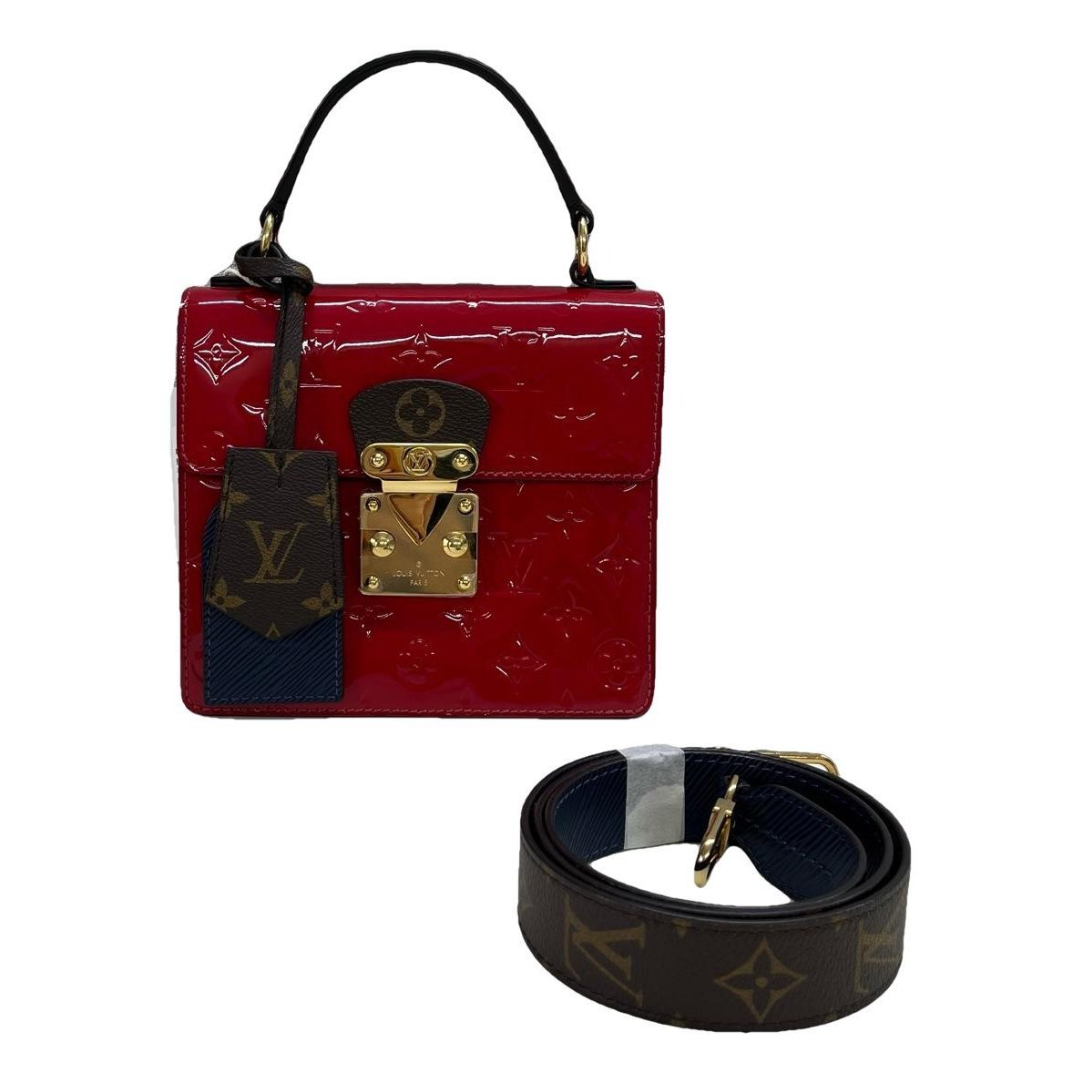 Spring street leather handbag