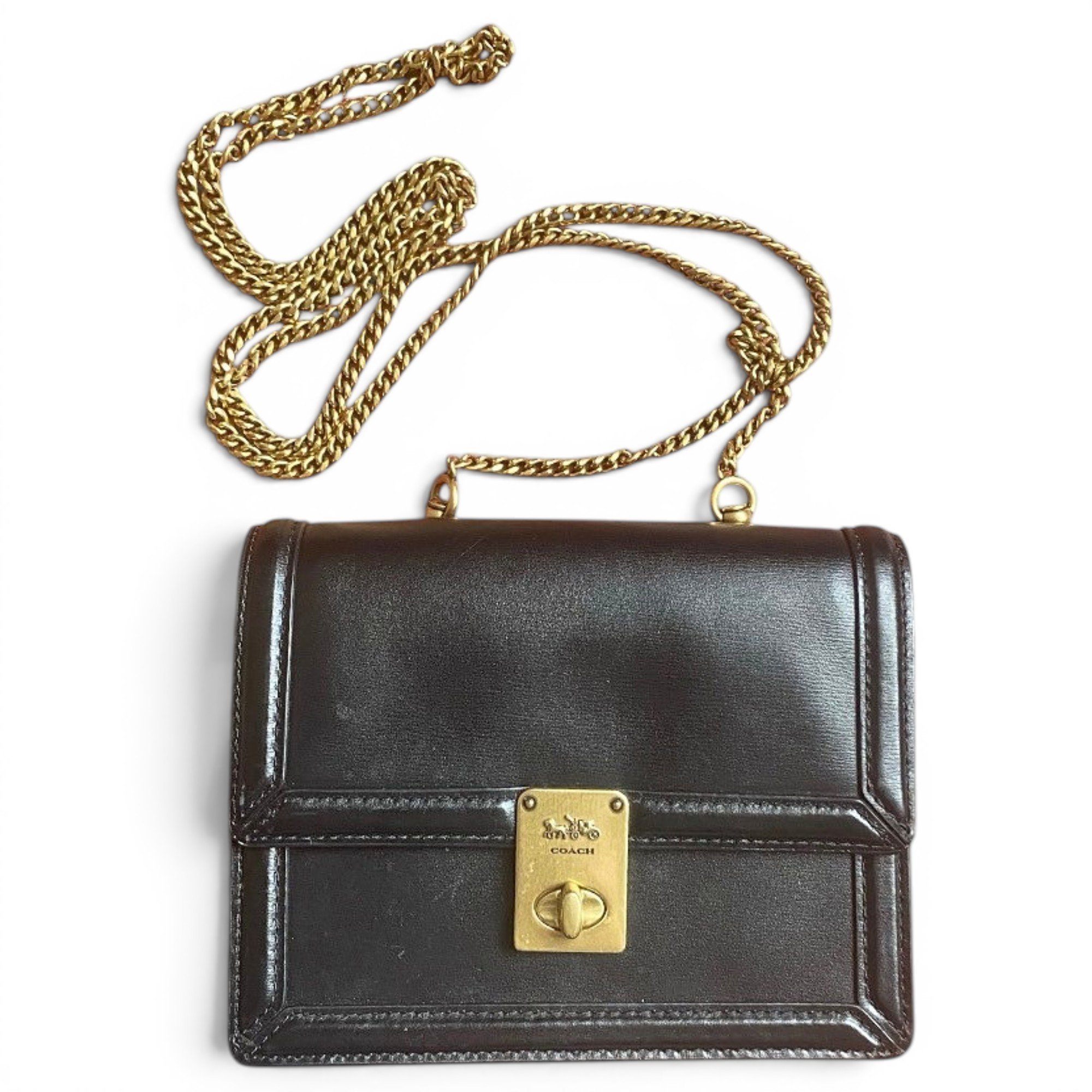 Leather crossbody bag
